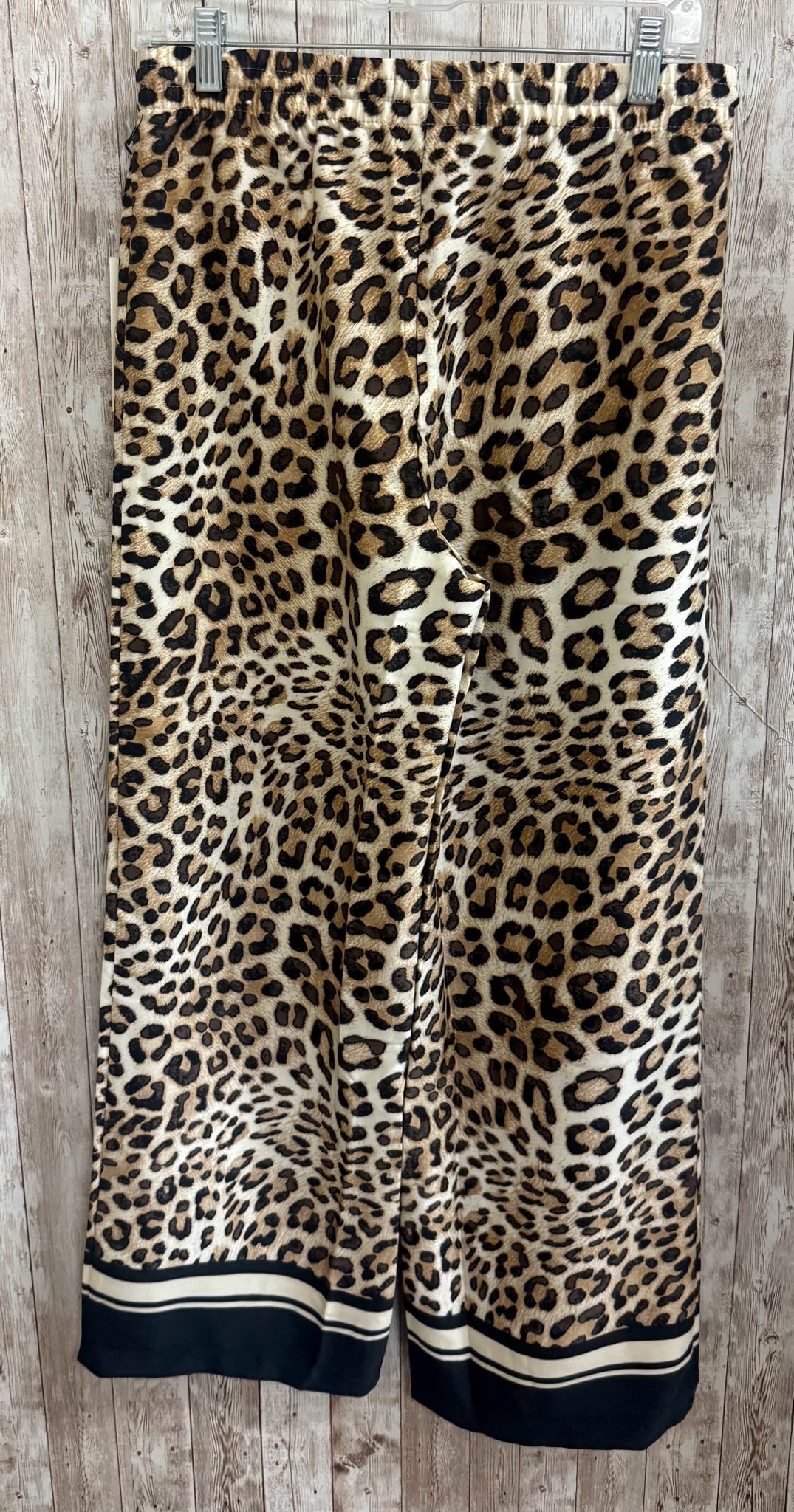 Size S HAVER + BLAIR TAN ANIMAL Pants