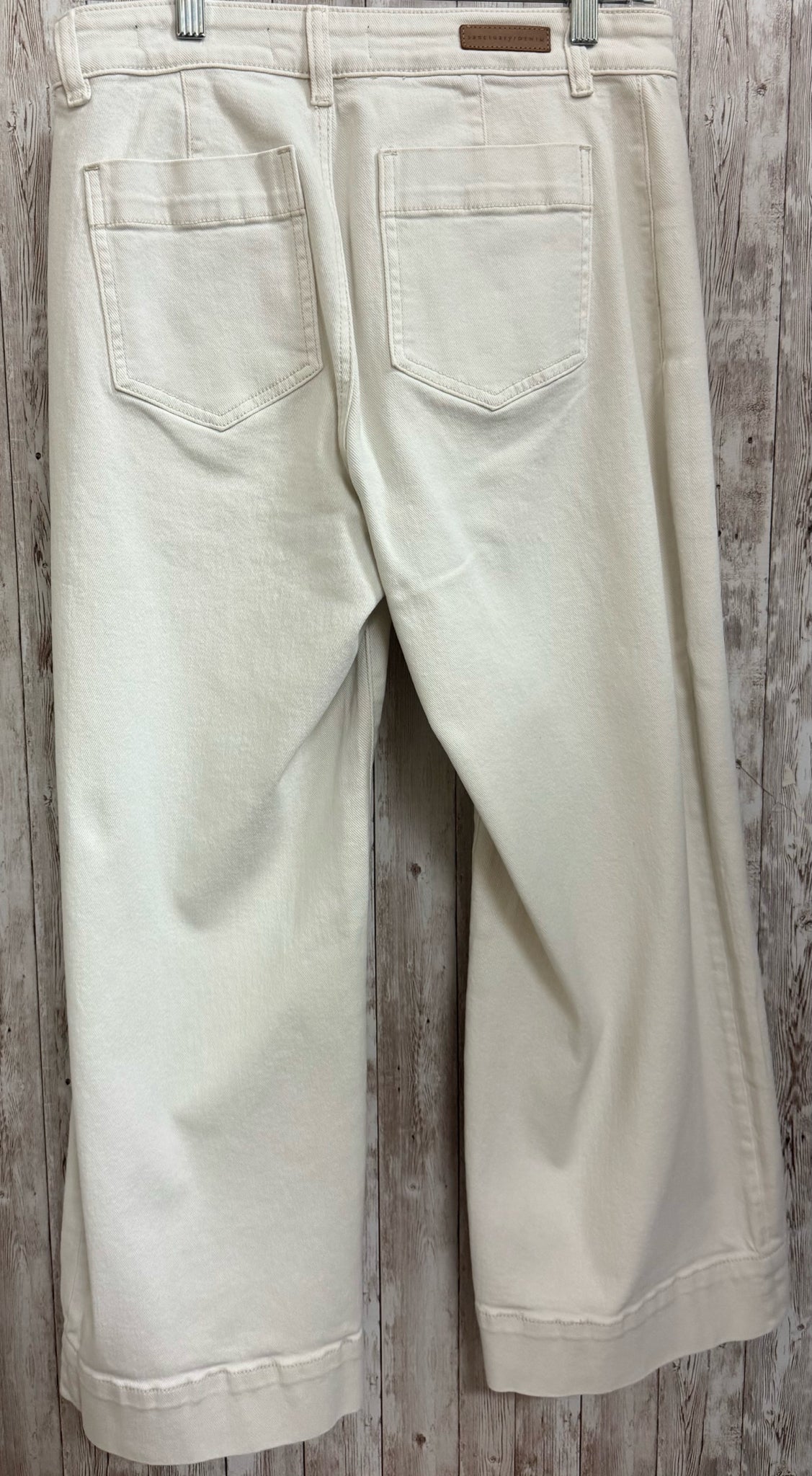 Size 6 SANCTUARY Cream Jeans