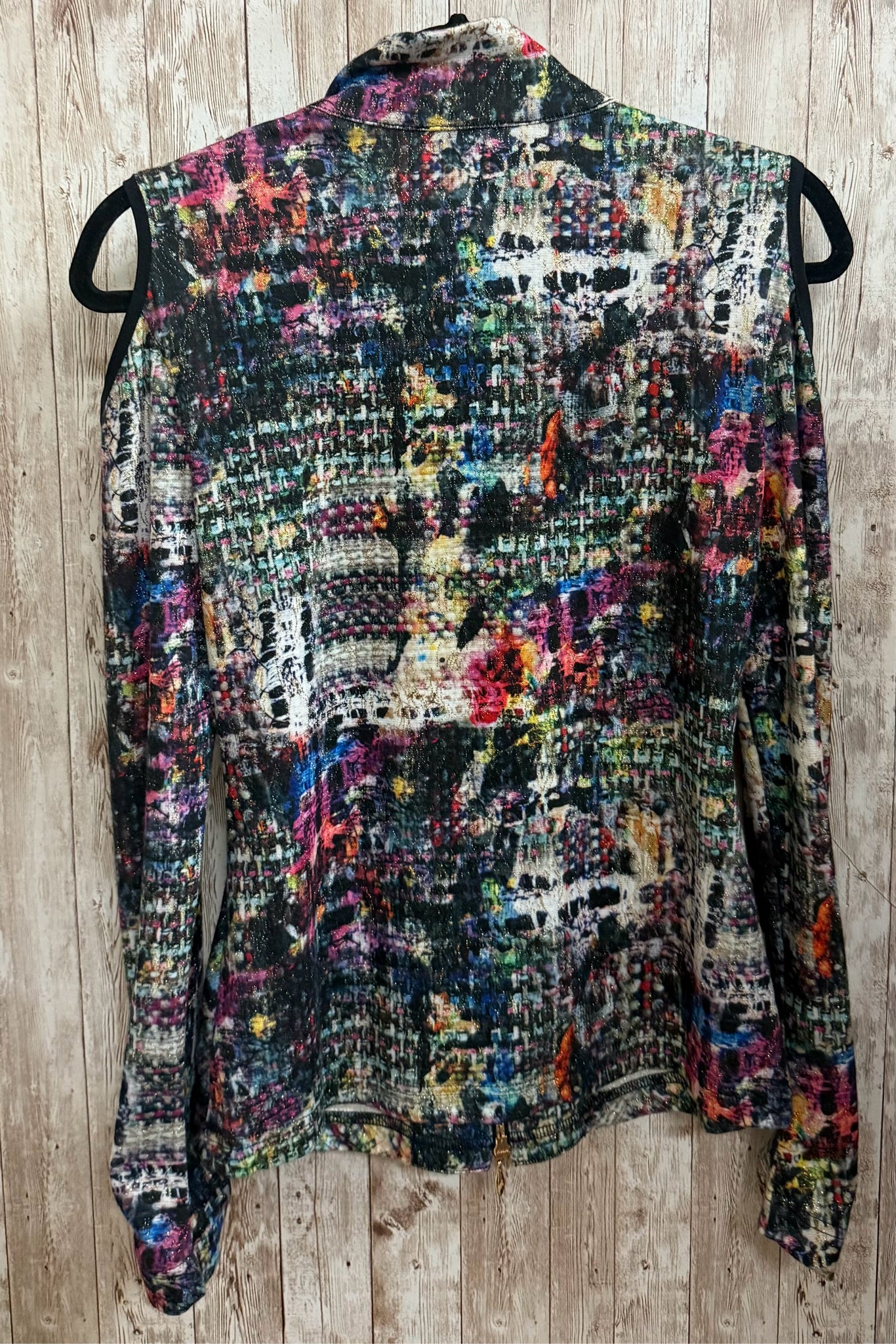 Size 10 JOSEPH RIBKOFF BLACK MULTI Jacket