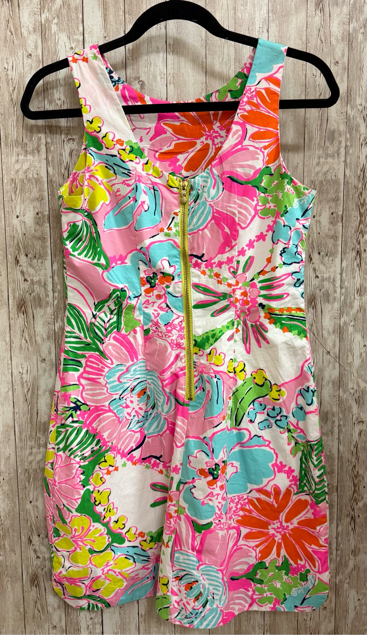 Size 4 LILLY PULITZER Pink Print Dress