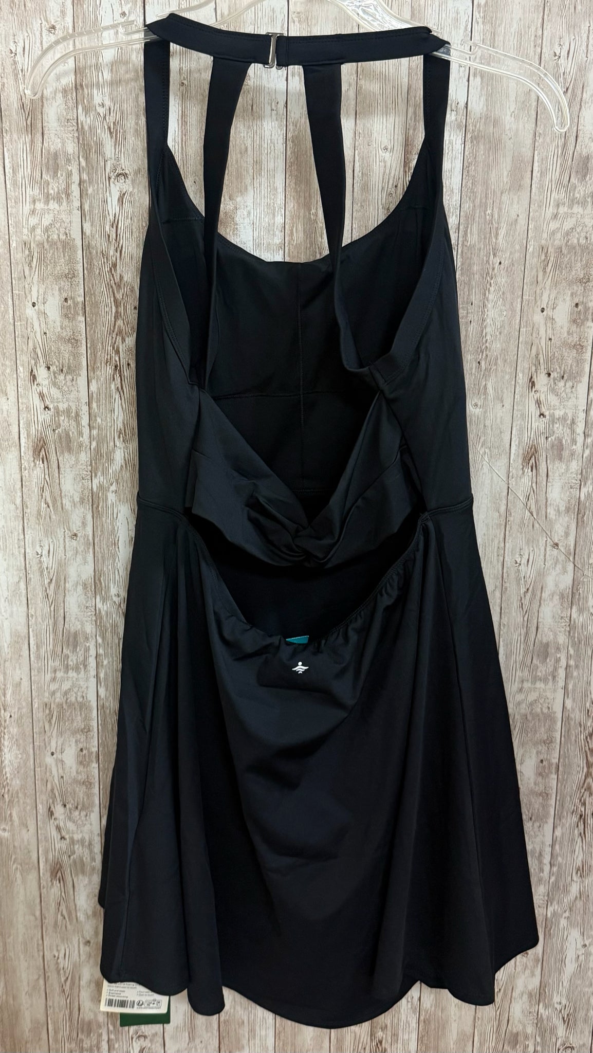 Size L HALARA Black Dress