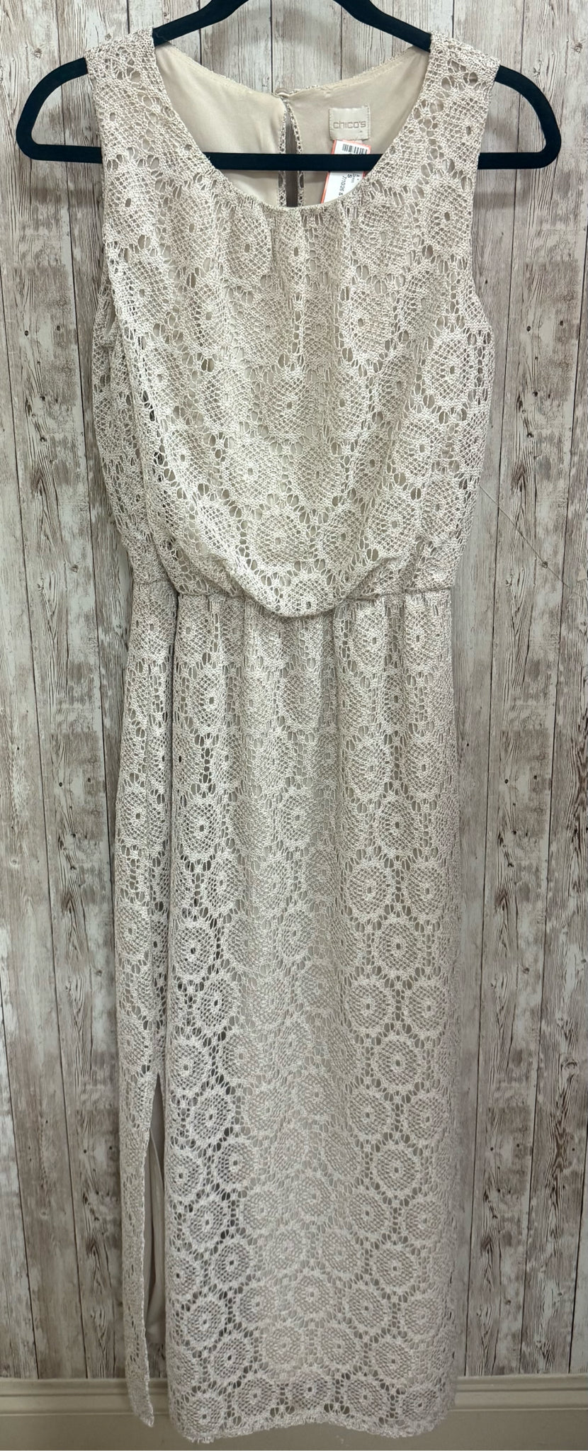 Size S CHICO'S Tan Dress