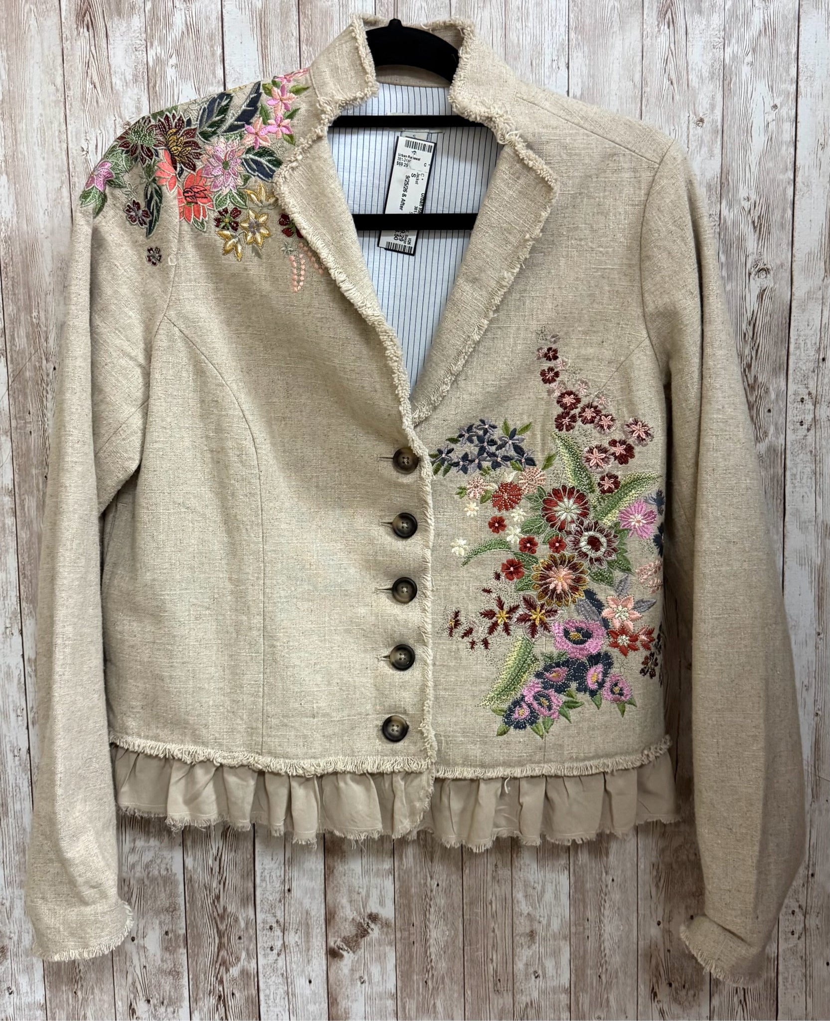 Size S SUNDANCE Beige Jacket