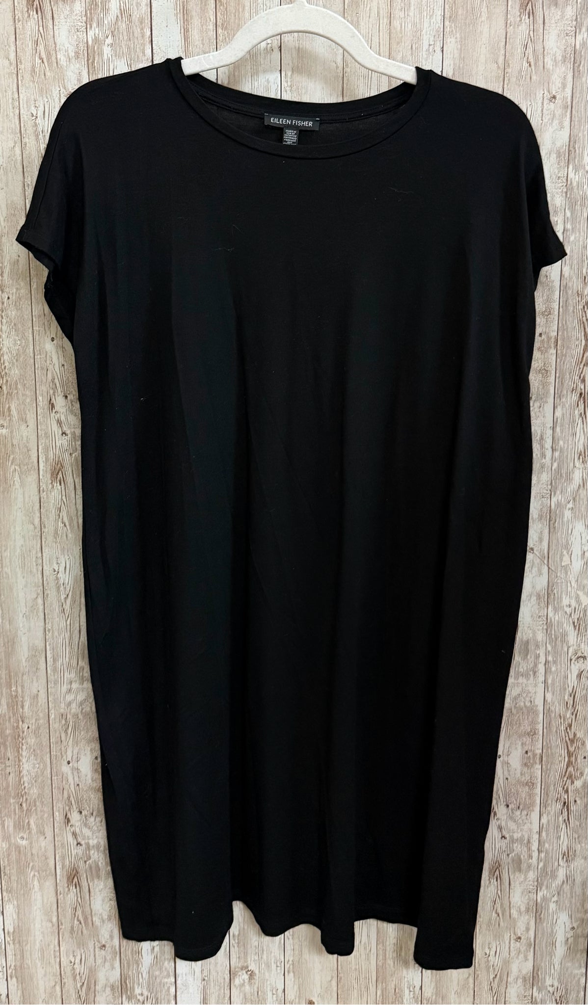 Size M EILEEN FISHER Black Dress