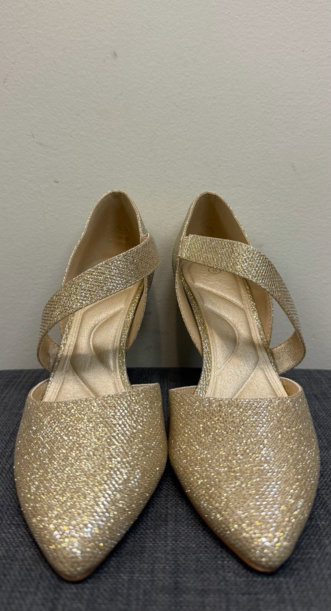 8 MY SOFT Gold SHOES