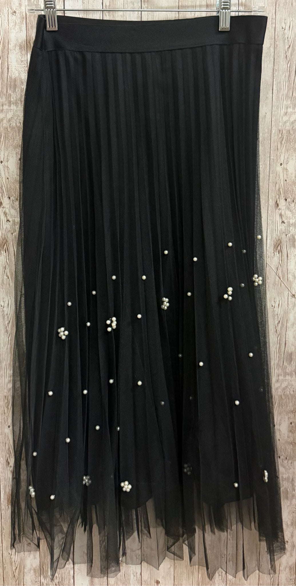 Size L EVA FRANCO Black Skirt