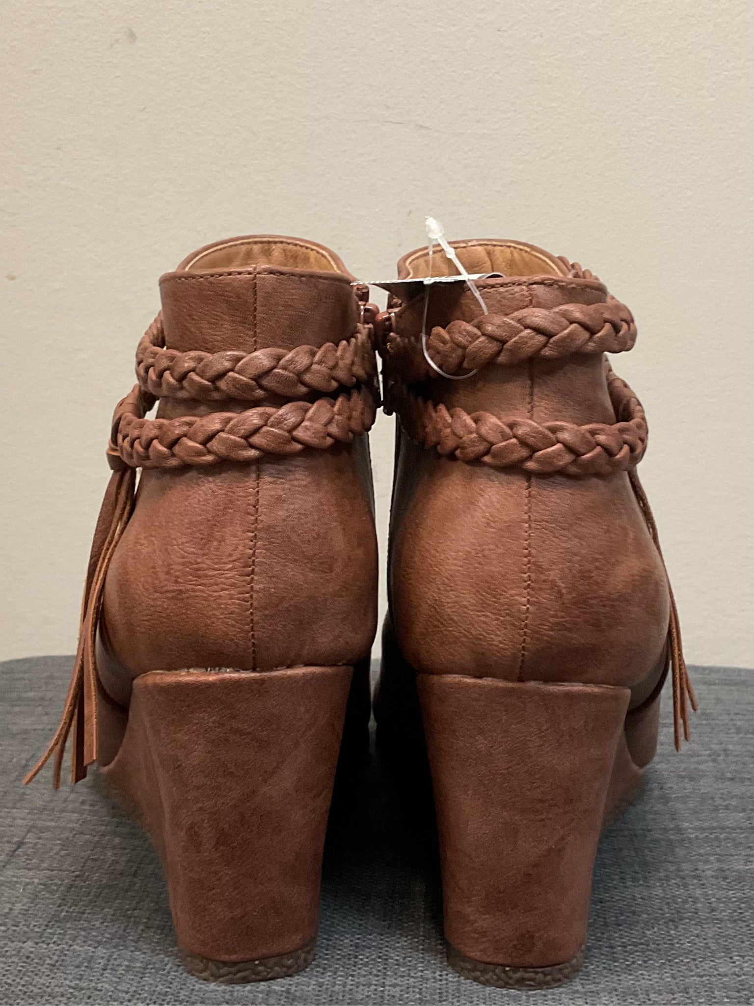 7.5 ZBY Brown SHOES