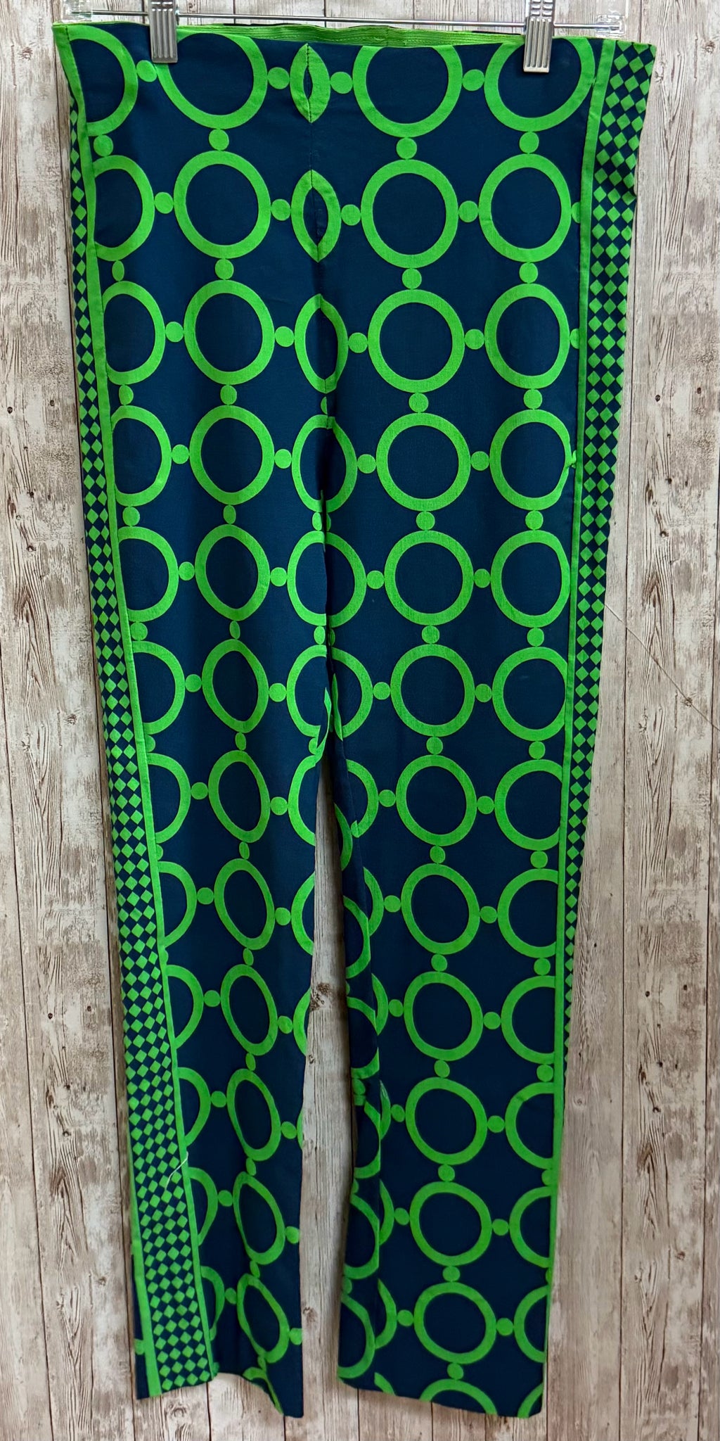 Size M GRETCHEN SCOTT NAVY AND GREEN Pants