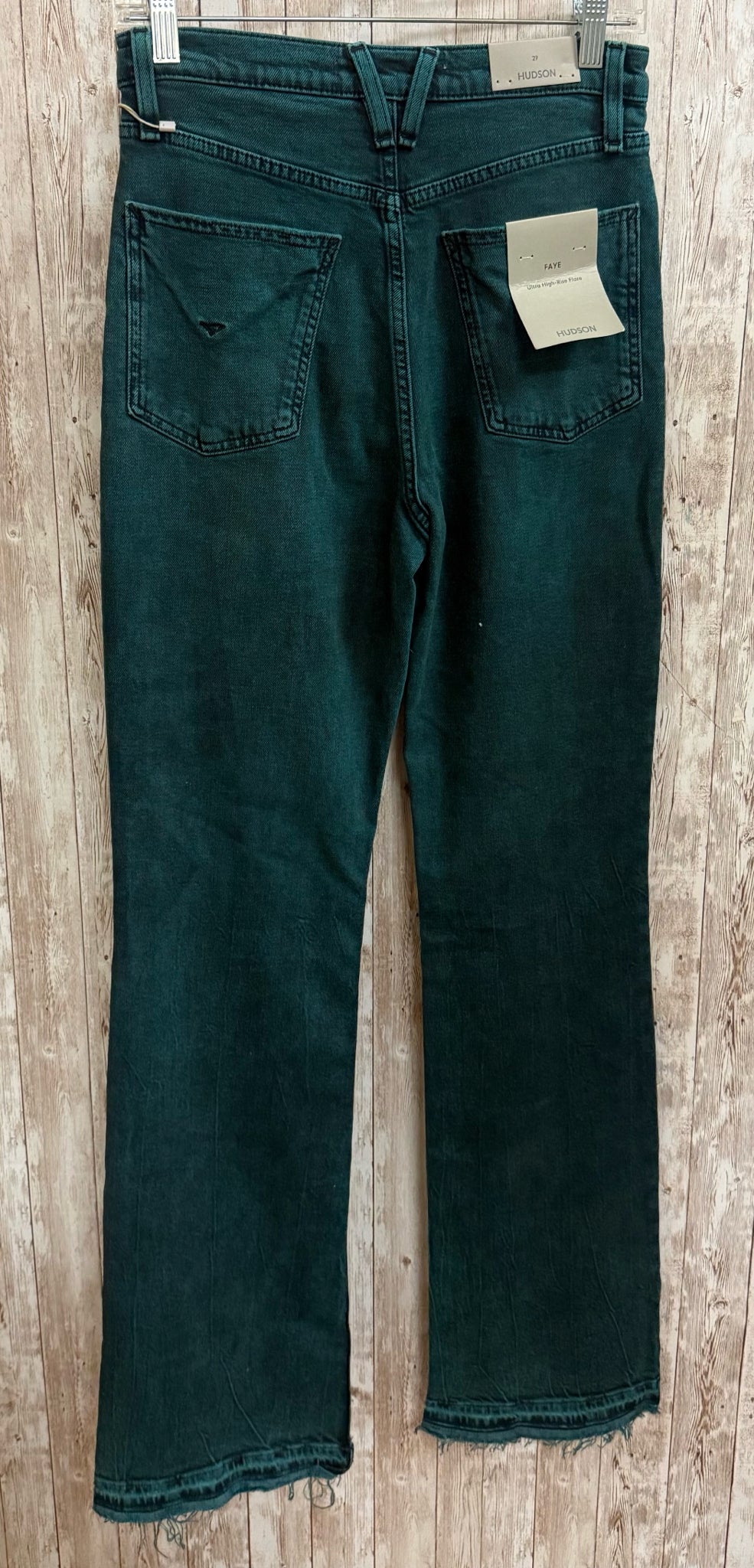 Size 4 HUDSON Teal Jeans