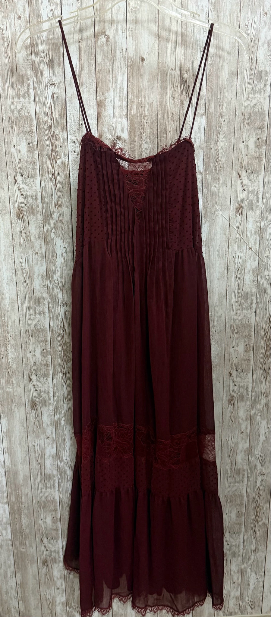 Size S ZARA Burgundy Dress