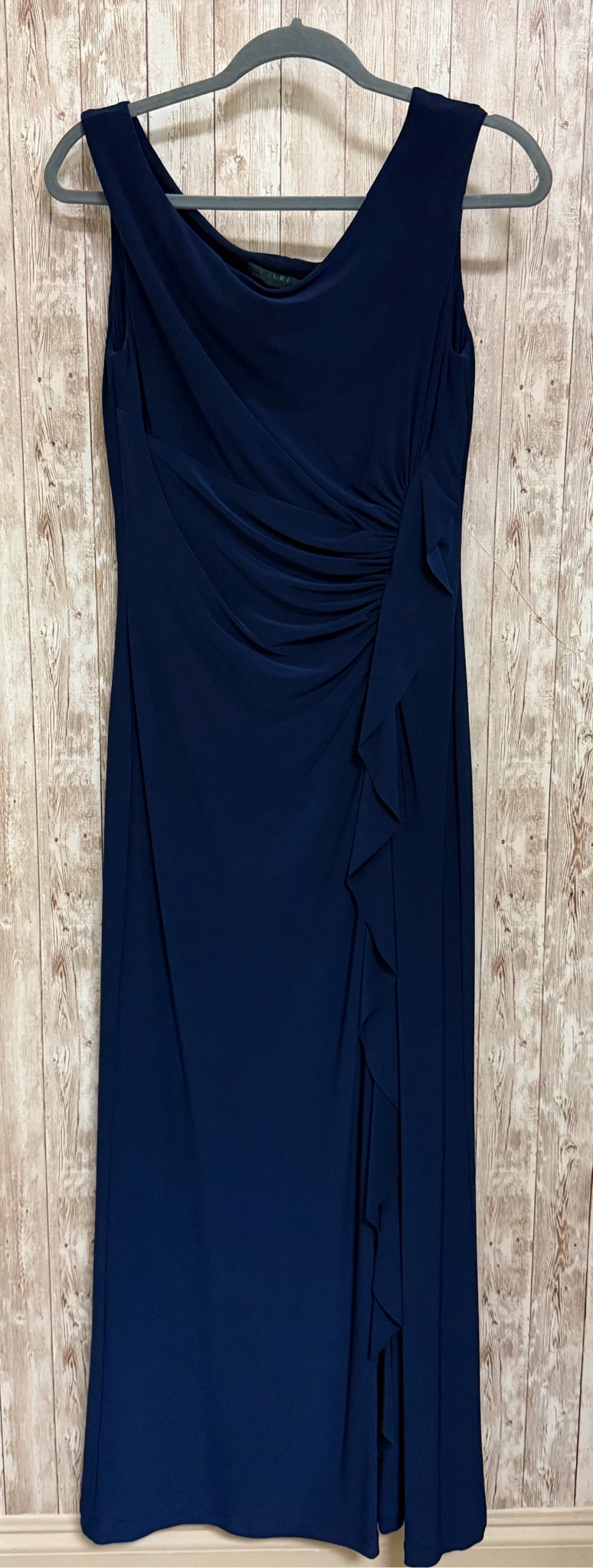 LAUREN RALPH LAUREN Size 10 Blue Dress