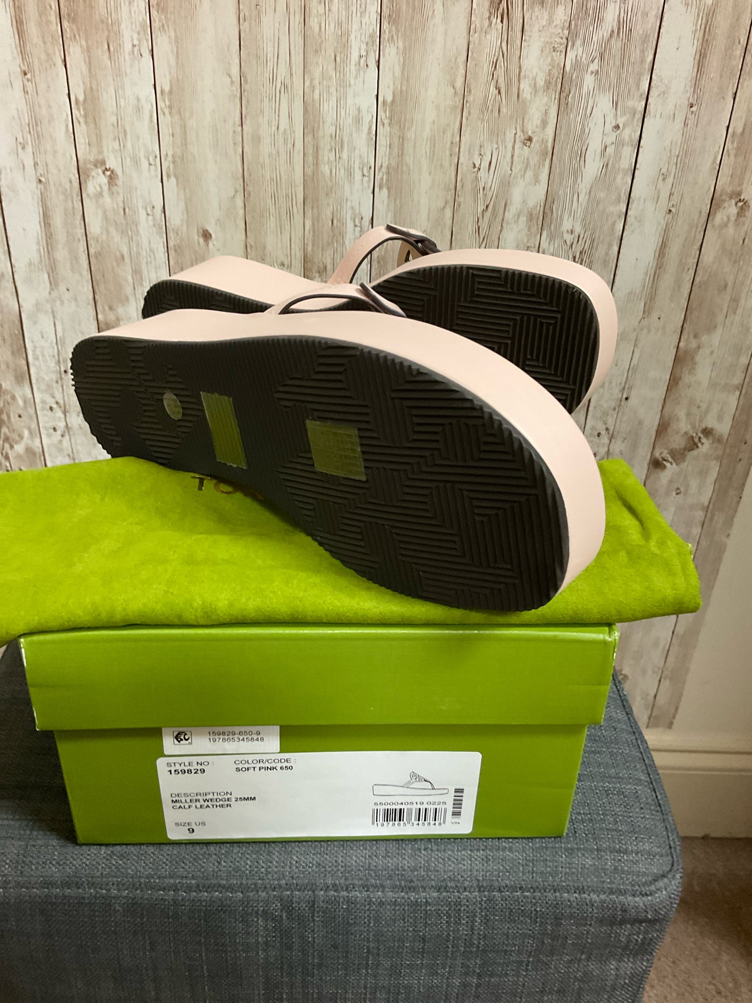 9 TORY BURCH BABY PINK Sandals