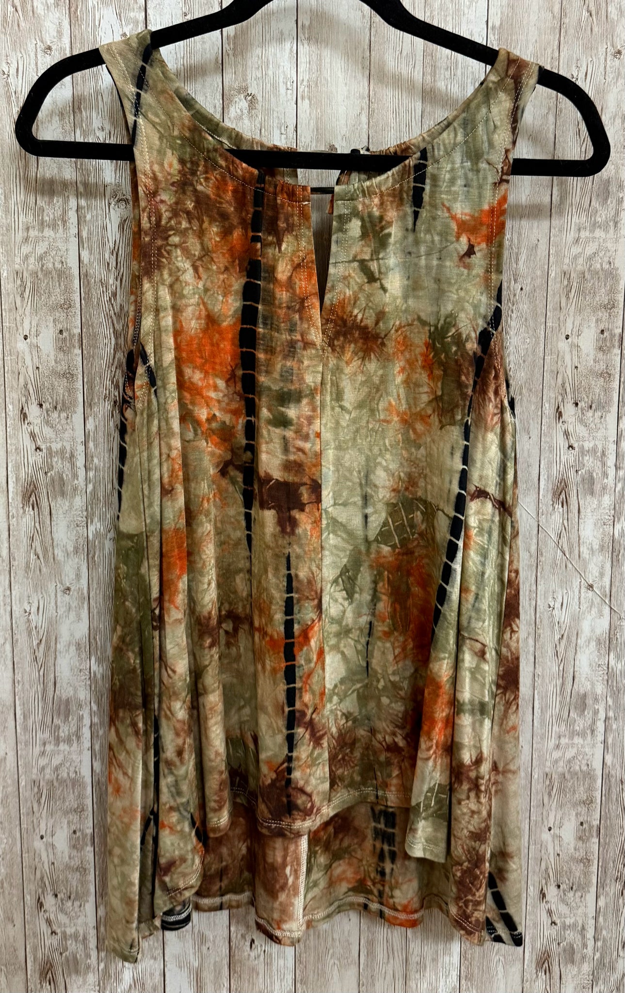 Size S COIN 1804 OLIVE & RUST Top