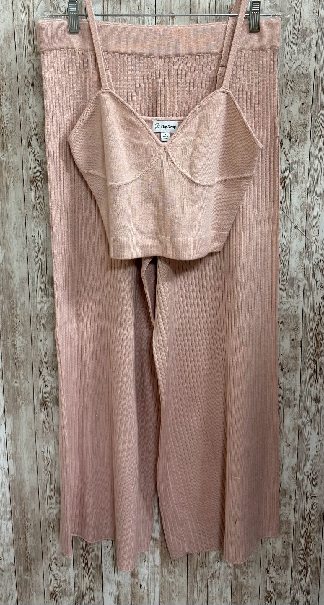 Size M THE DROP Light Pink 2 PC SET