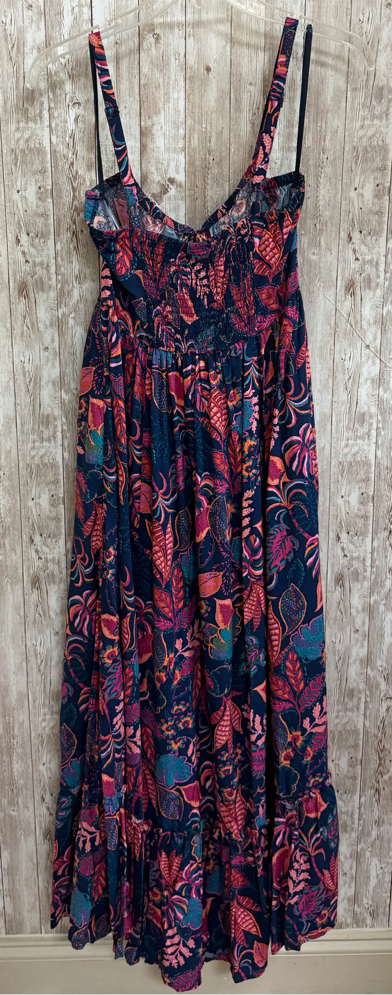 Size L TORRID NAVY AND PURPLE Dress