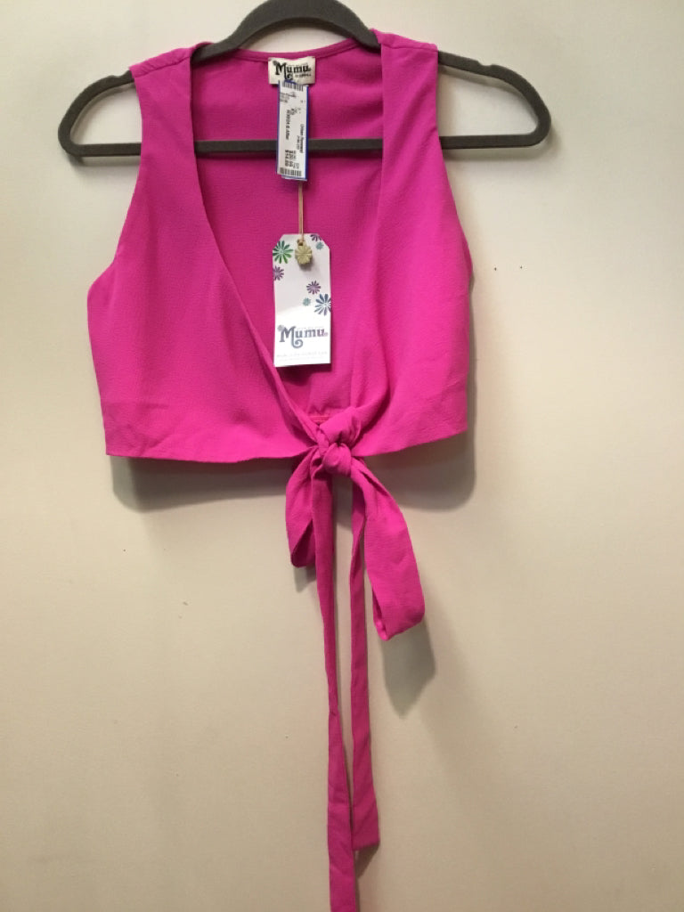MUMU Size XS Pink Top