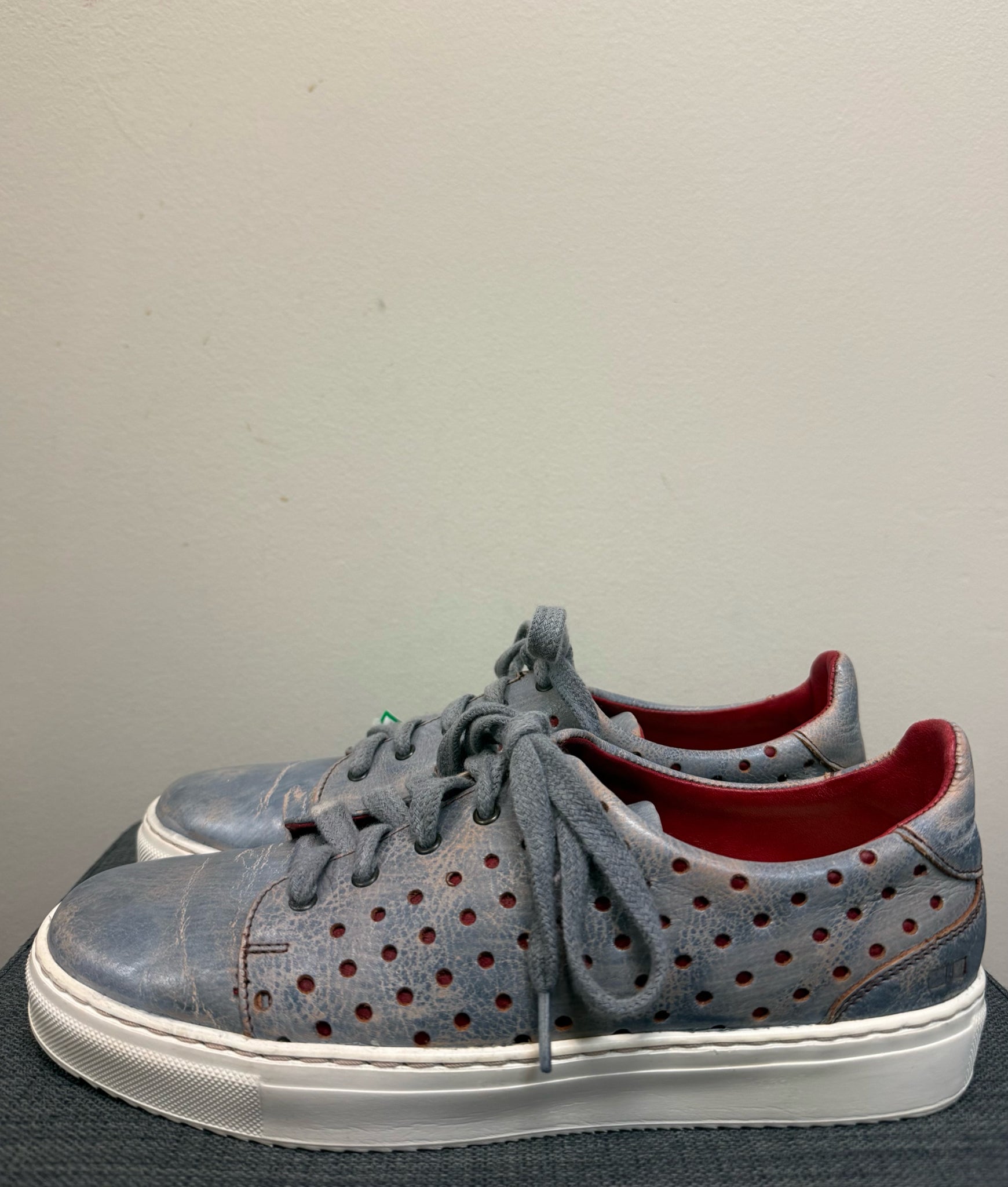 8.5 BED STU Blue Sneakers