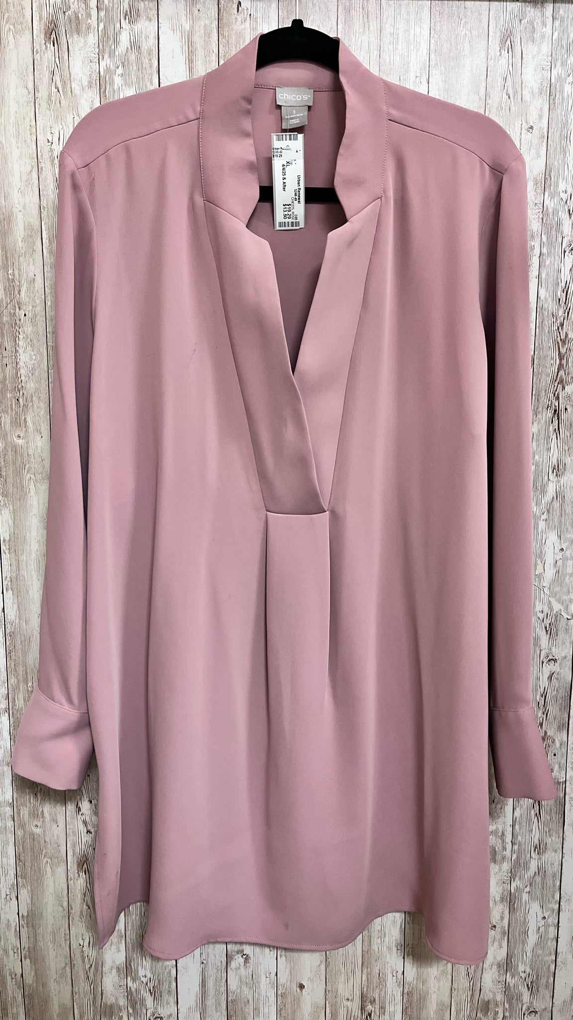 CHICO'S Size XL ROSE Top