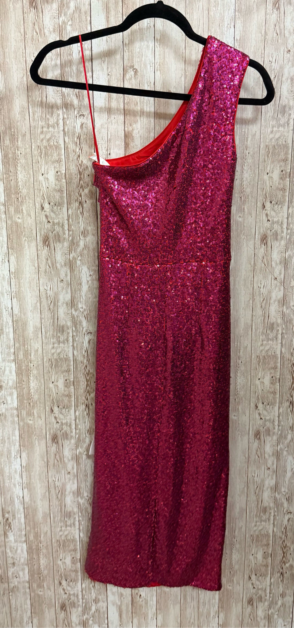 Size S DRESS THE POPULATION PURPLE AND RED Dress