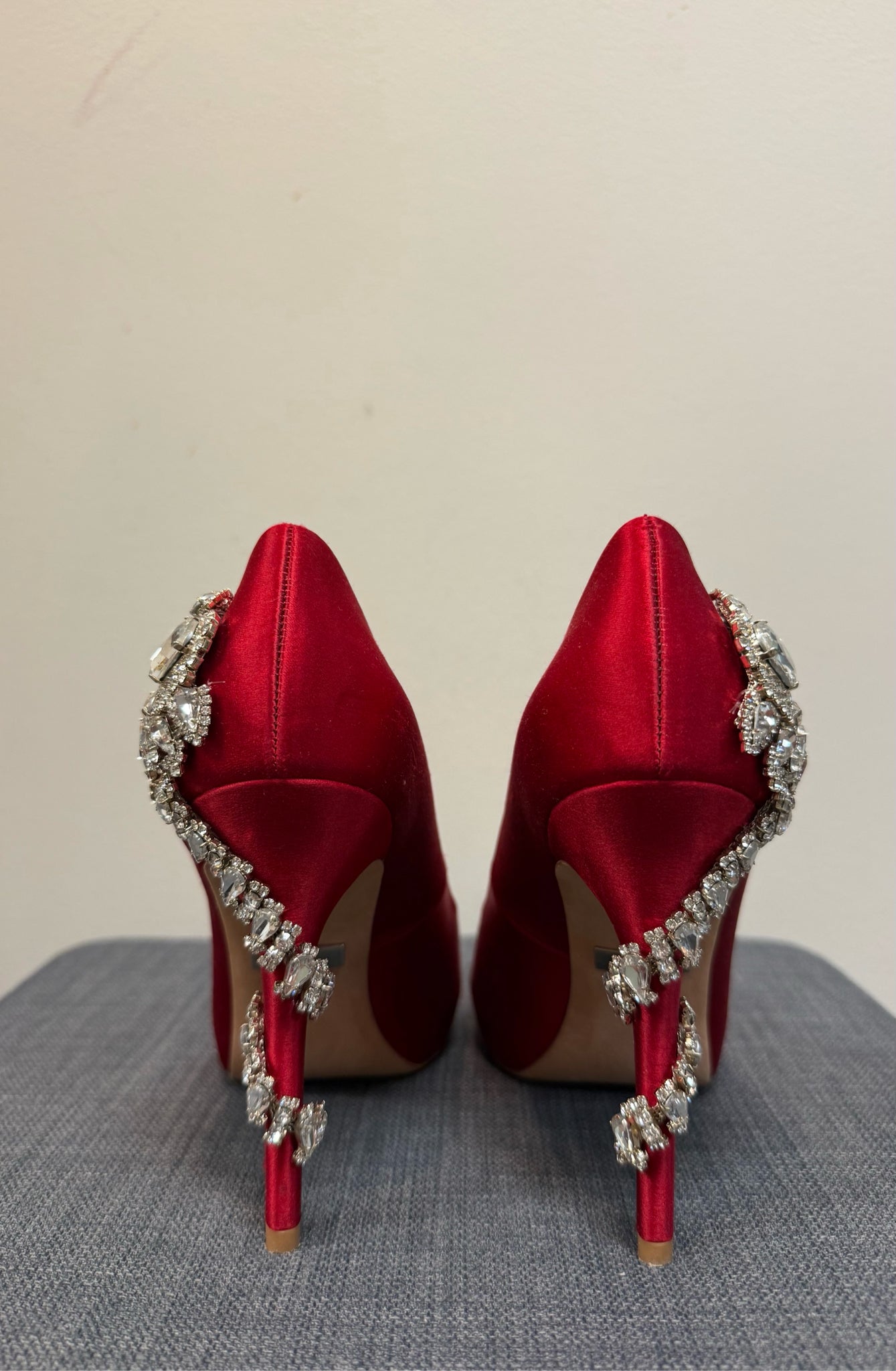 BADGLEY MISCHKA 6 Red SHOES