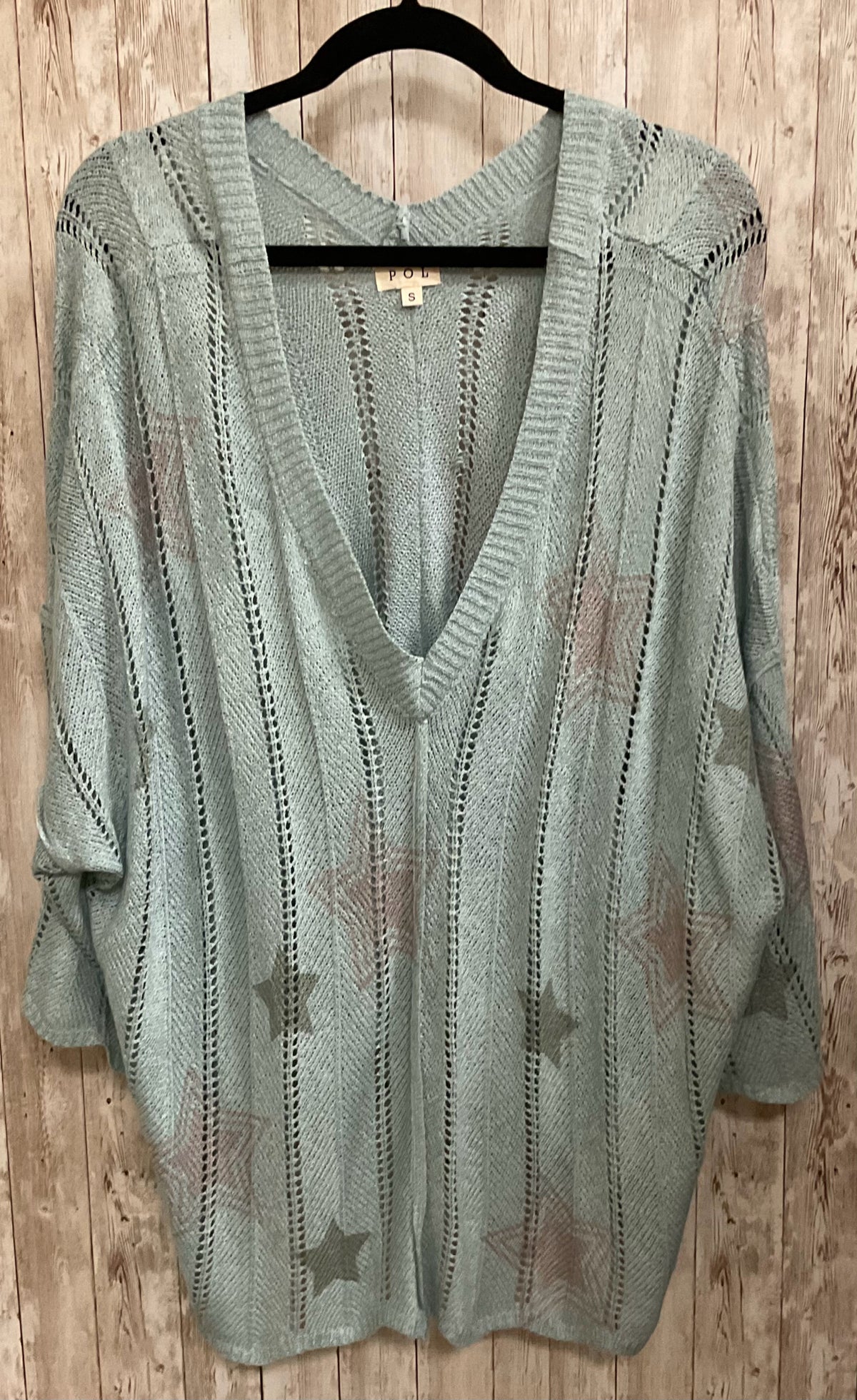 Size S POL Blue Print Top