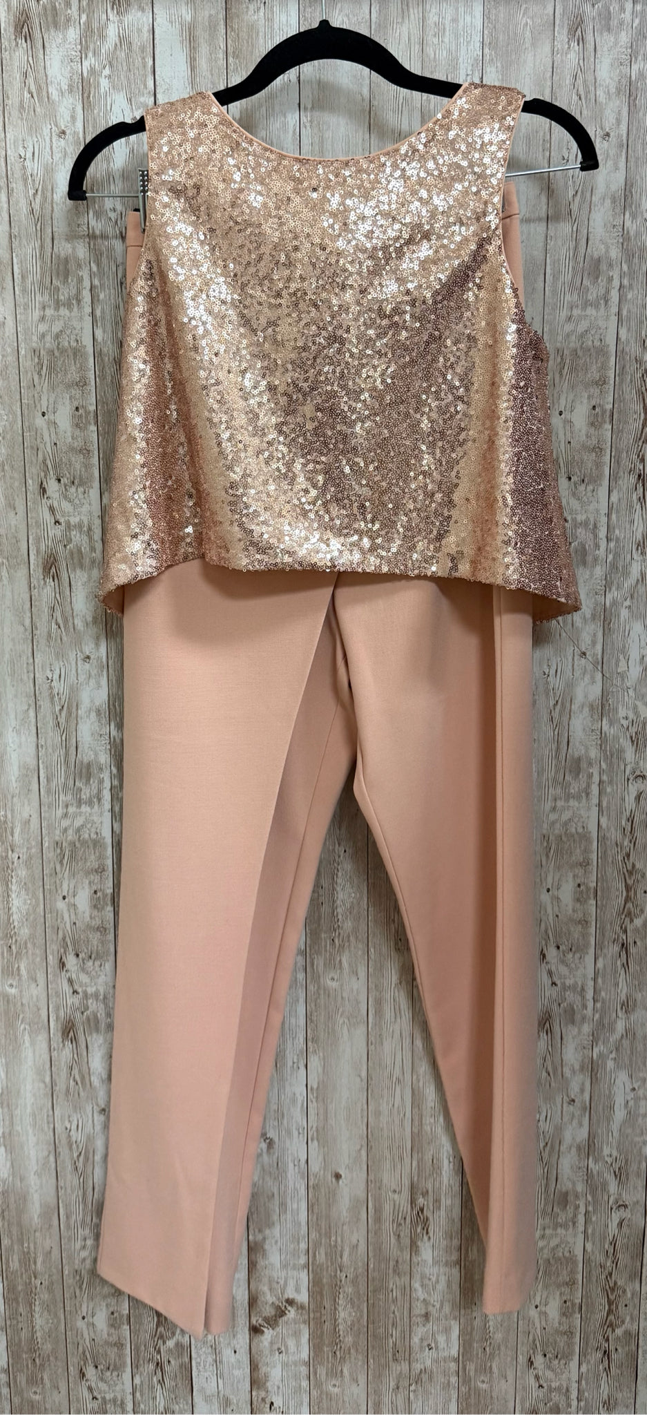 BLACK HALO Size 2 Blush 2 PC PANT SET
