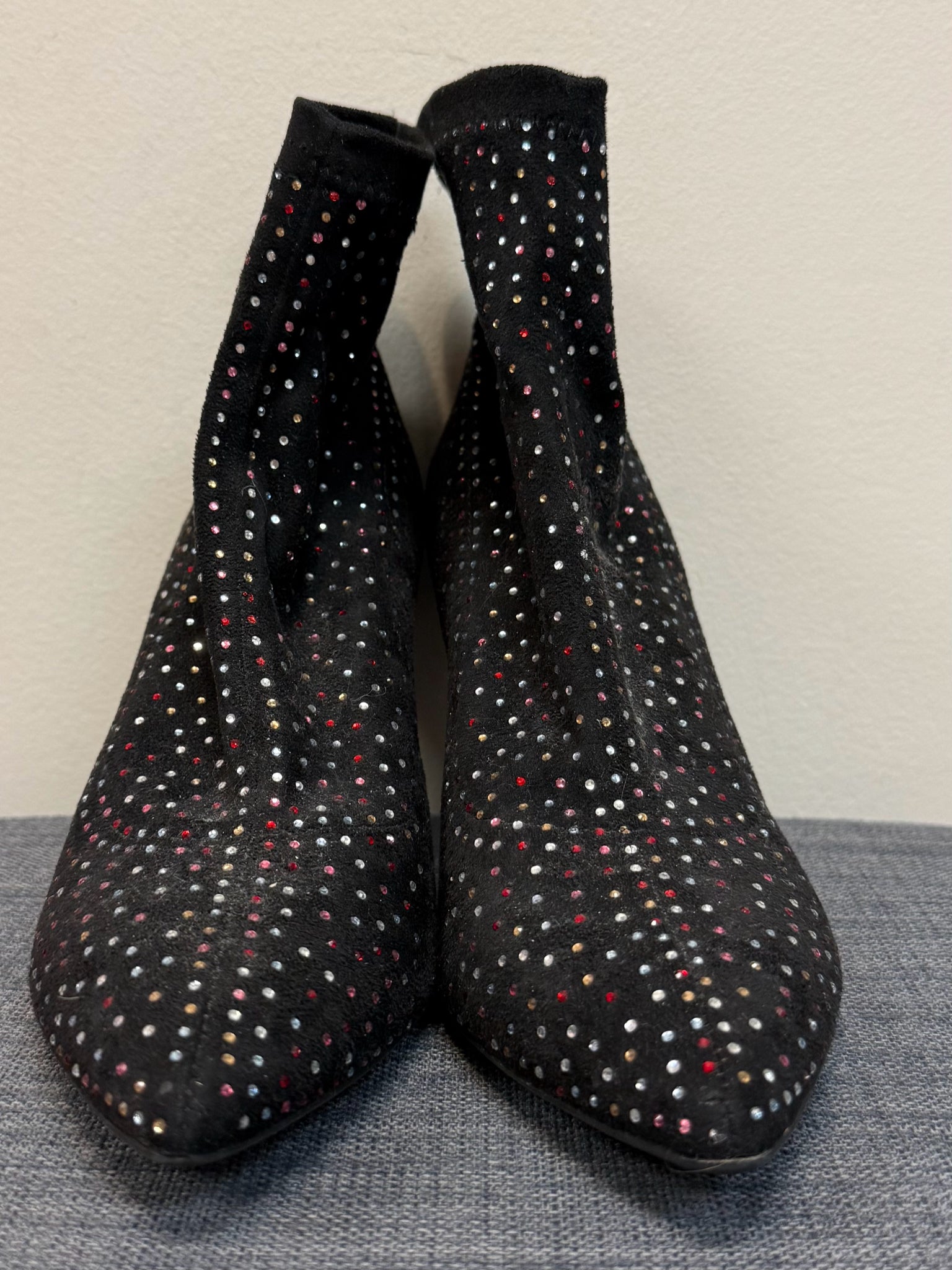 8 INC BLACK MULTI Boots
