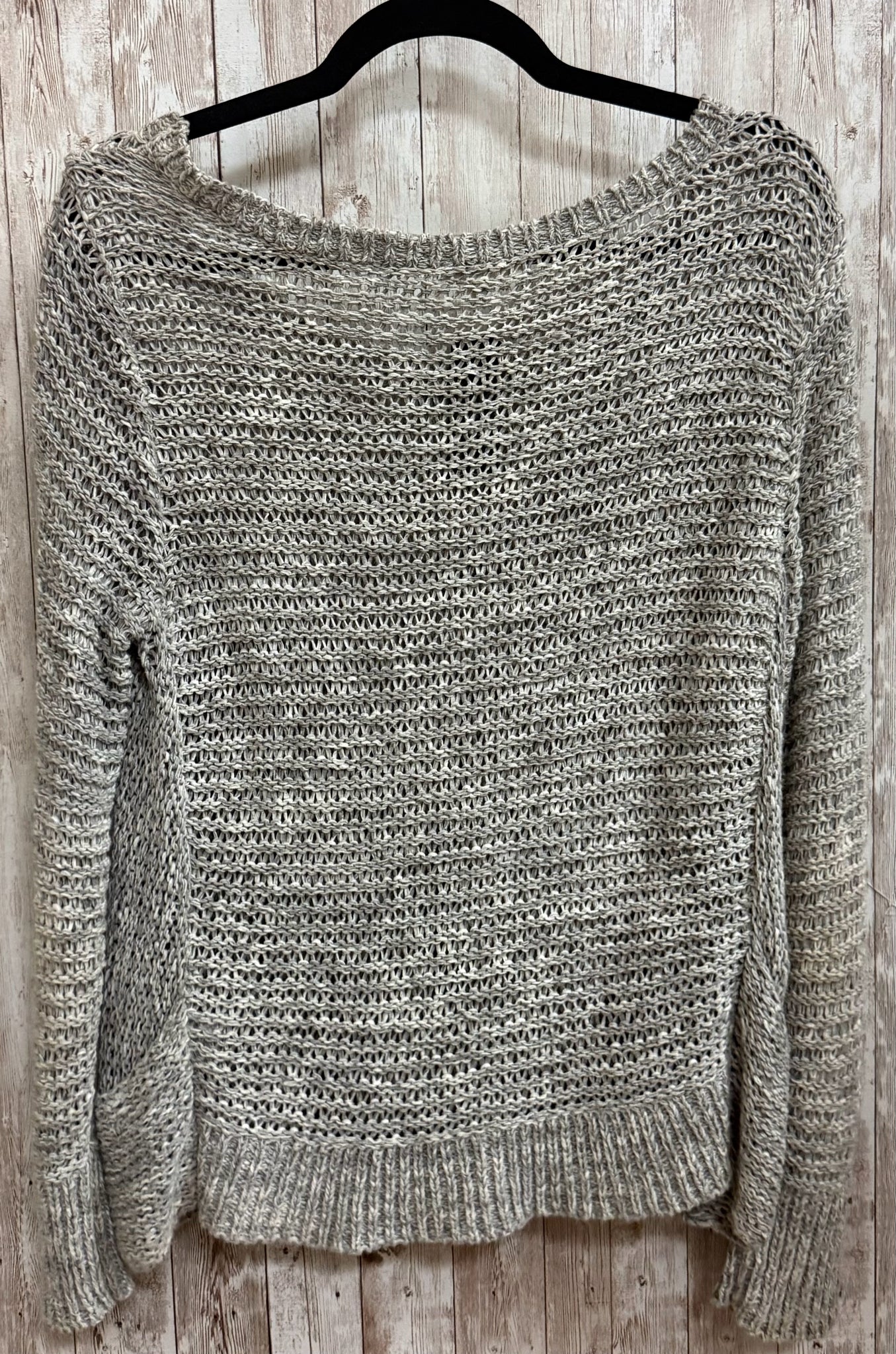 Size M EILEEN FISHER grey print Sweater
