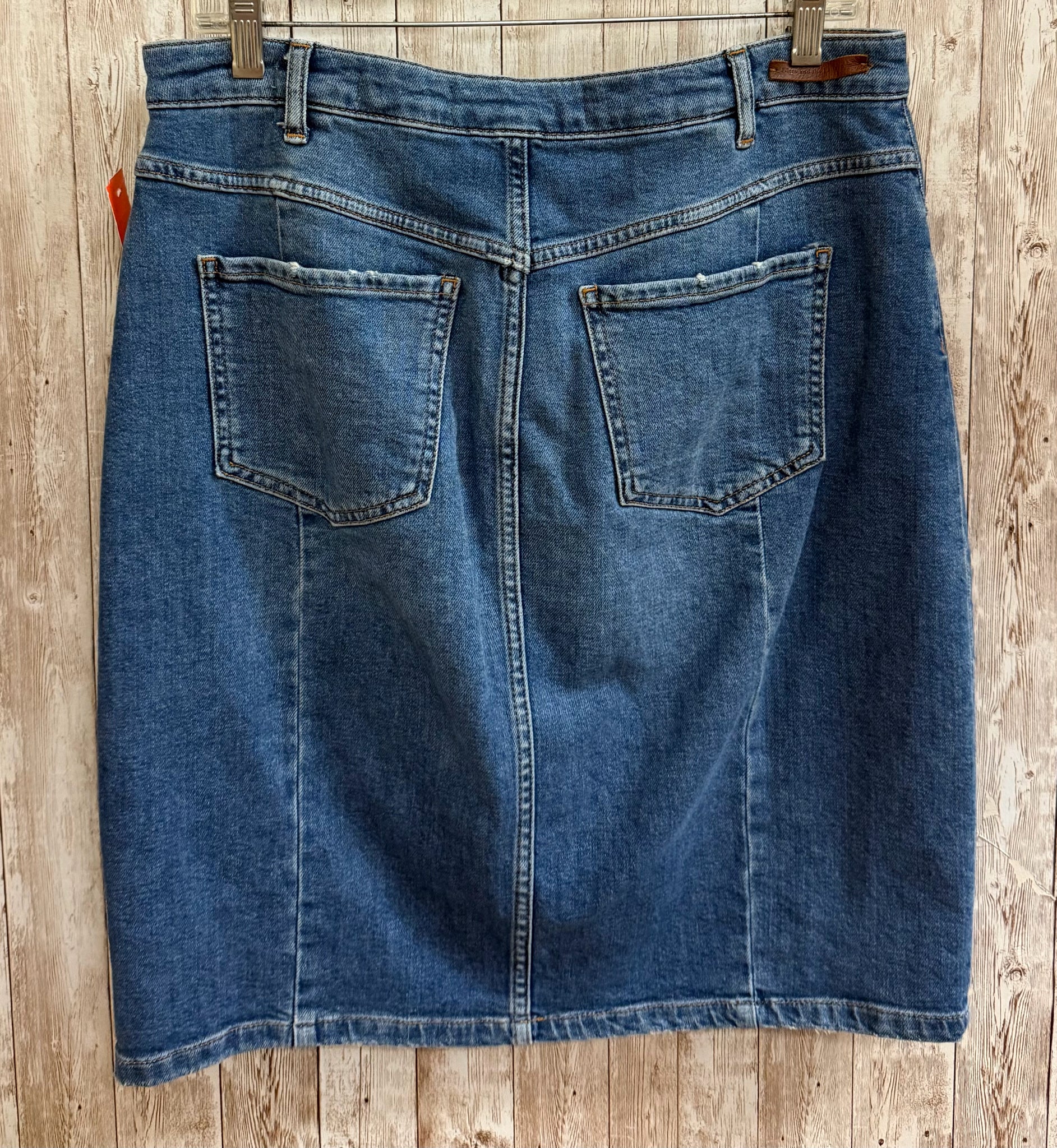 Size 12 PILCRO &LETTER PRESS BLUE DENIM Skirt