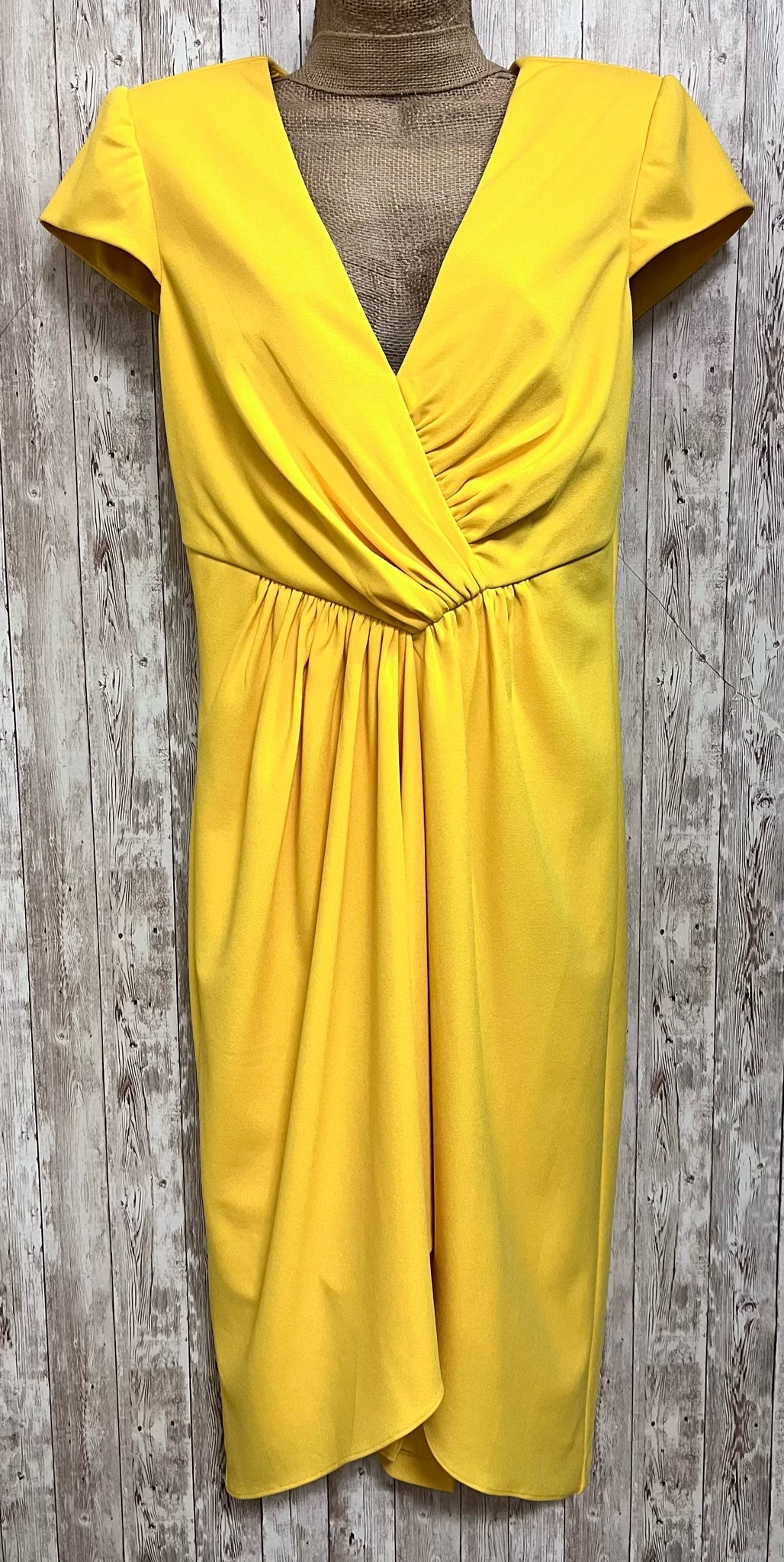BADGLEY MISCHKA Yellow Size 10 Dress