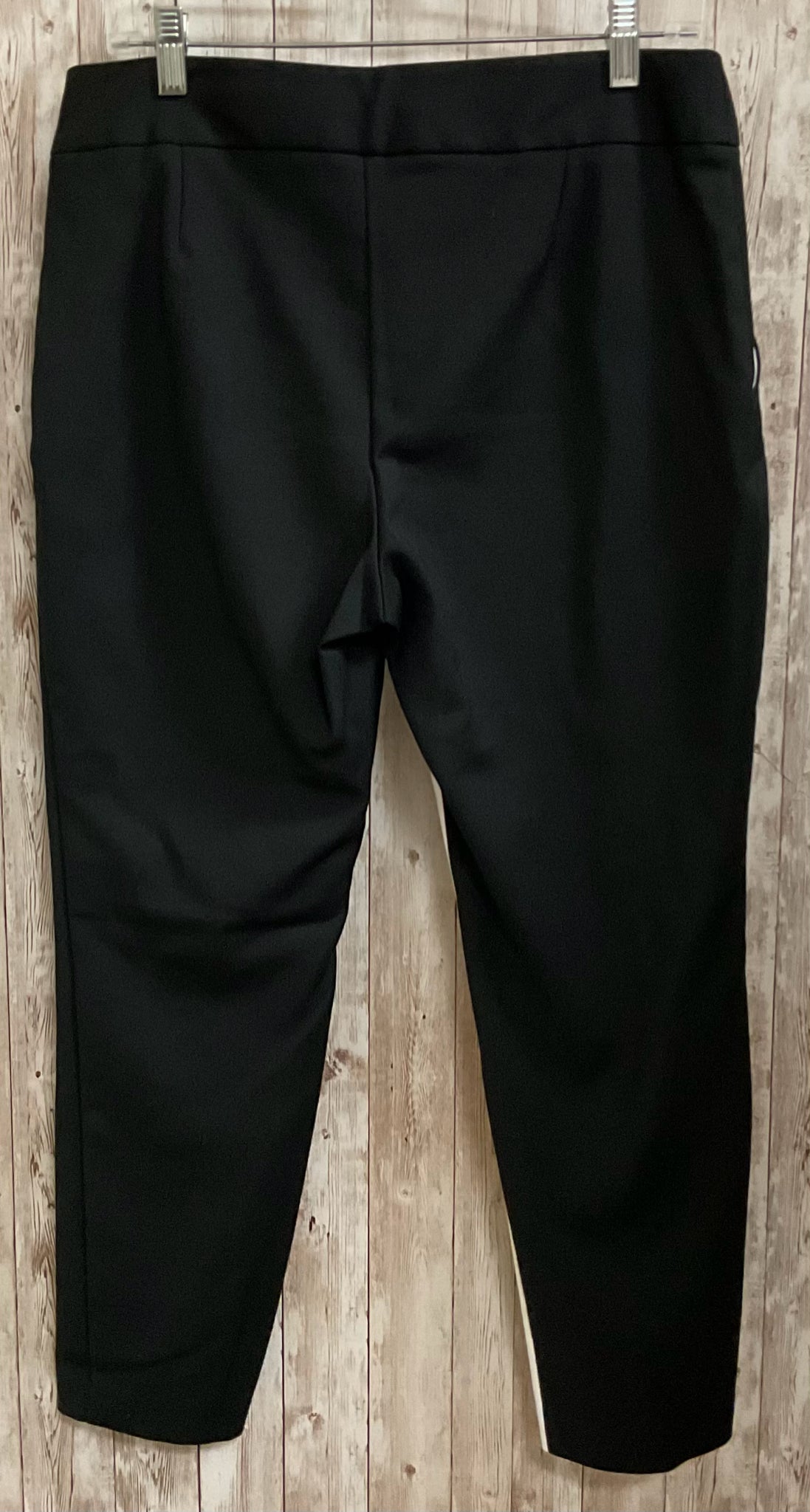 Size 10 KAREN KANE White and Black Pants