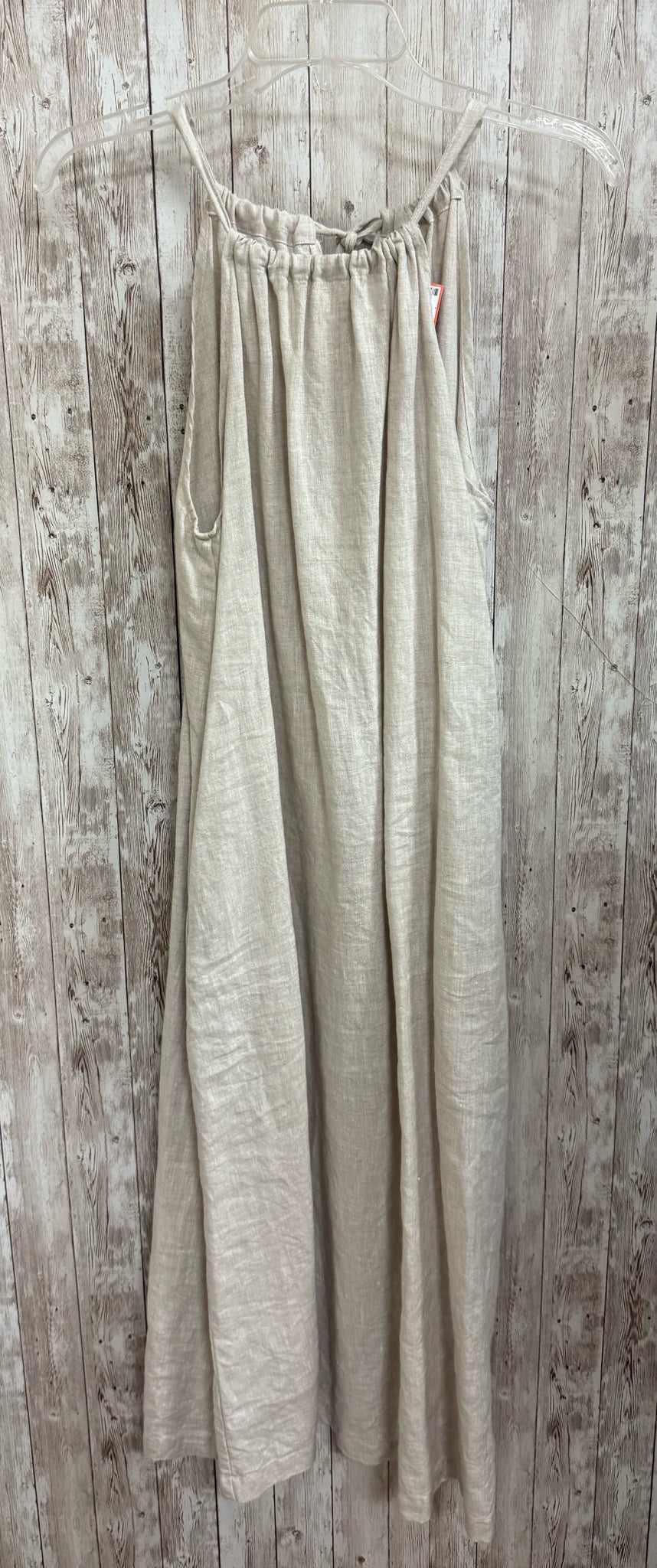 Size M AMAZHIYU Beige Dress