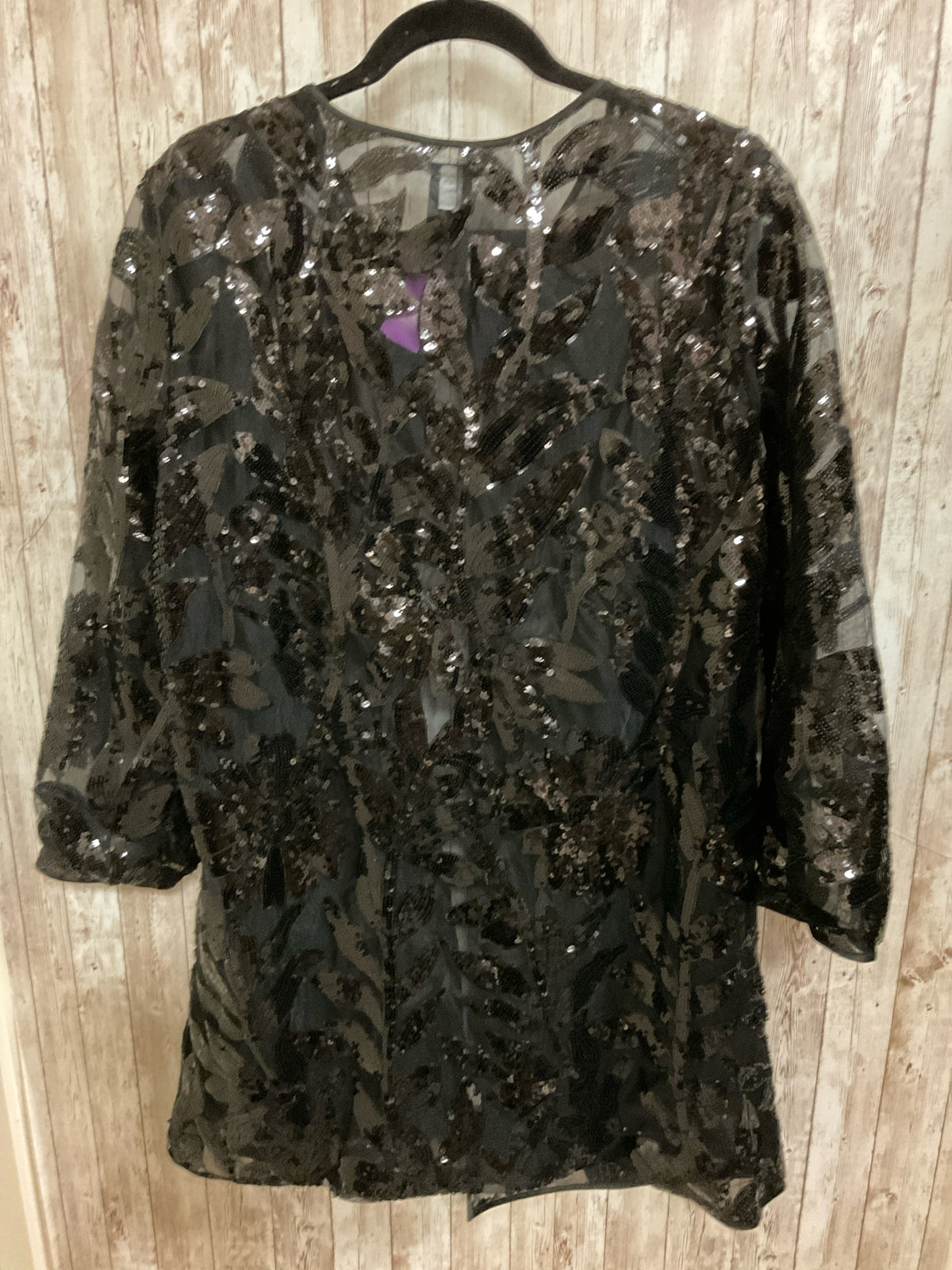 Size XL CHICO'S Black Duster