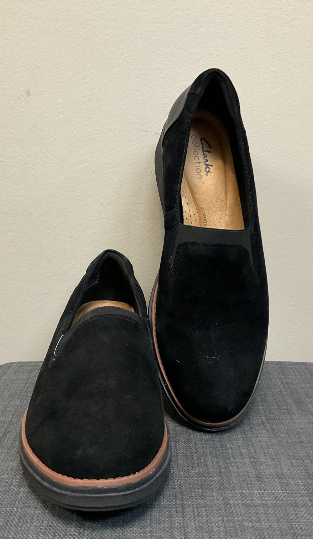 9 CLARKS Black SHOES