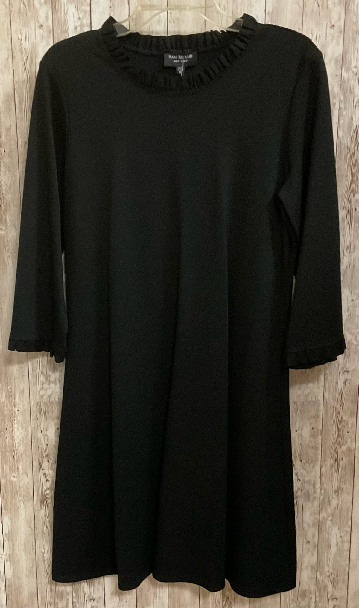 Size M ISAAC MIZRAH LIVE Black Dress