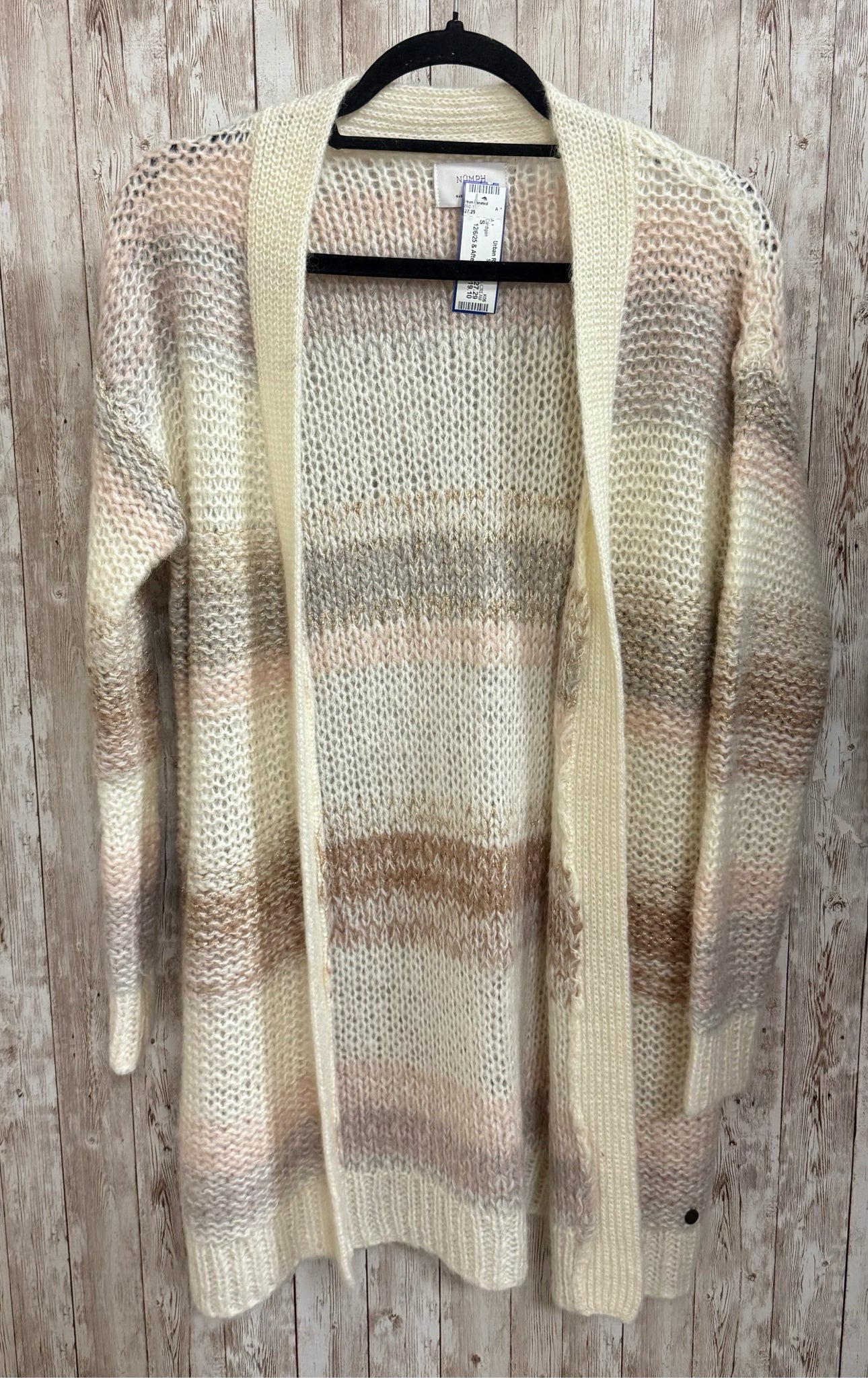 NUMPH Size S CREAM MULTI Cardigan
