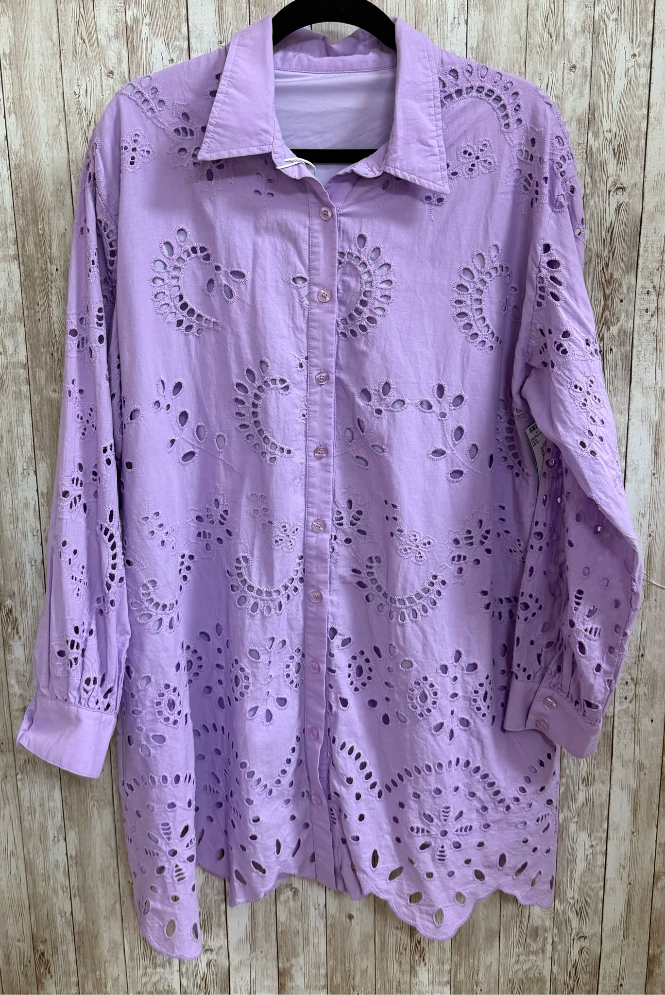 Size XL CHARTOU Violet Top
