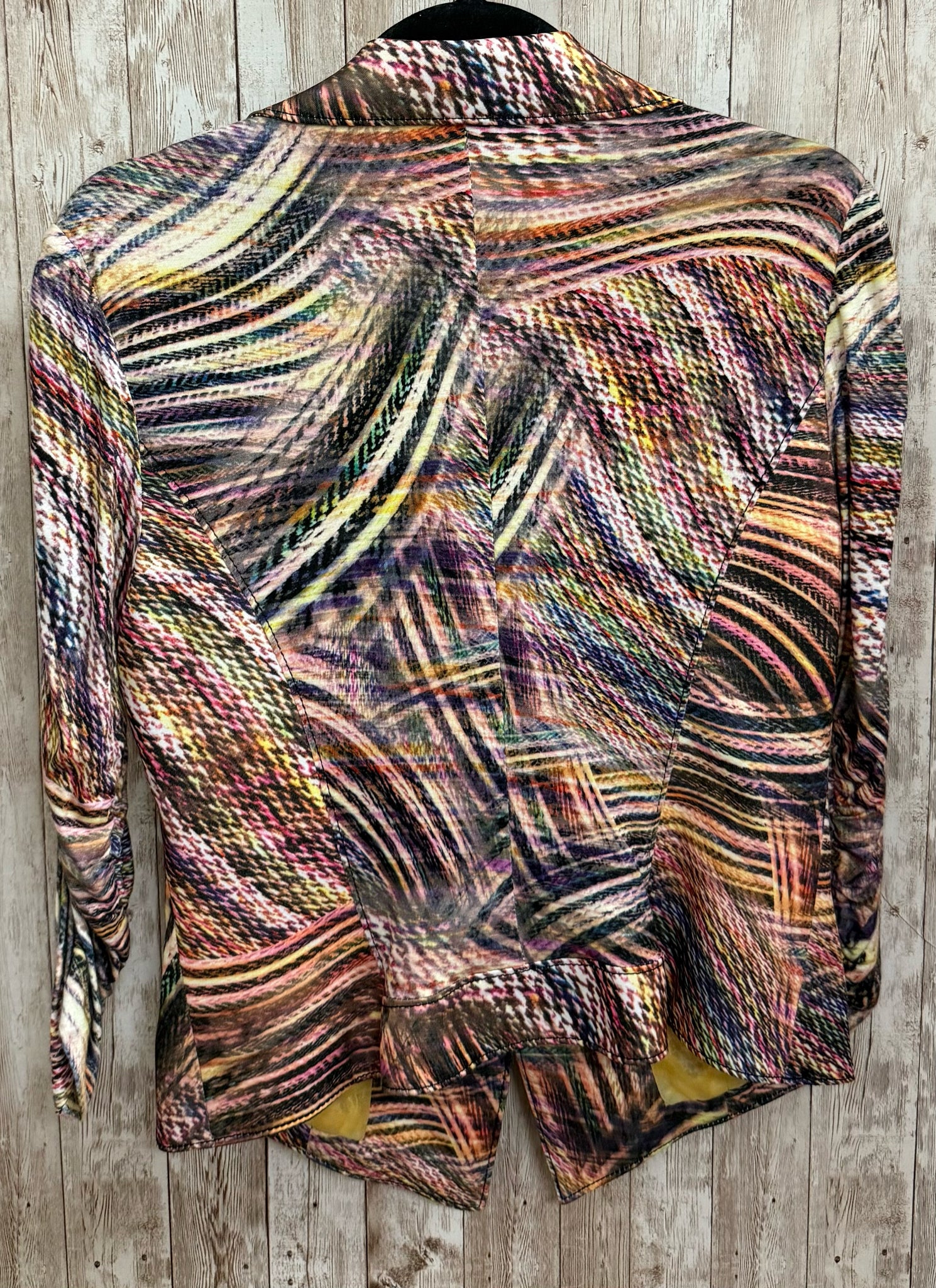 Size S ALBERTO MAKALI YELLOW AND PURPLE Jacket