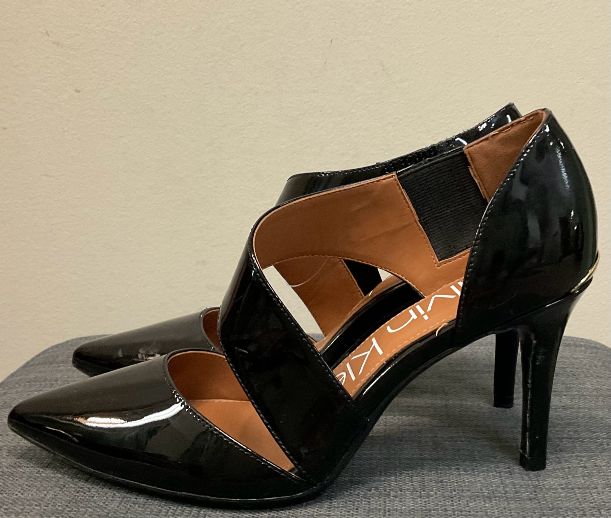6 CALVIN KLEIN Black SHOES