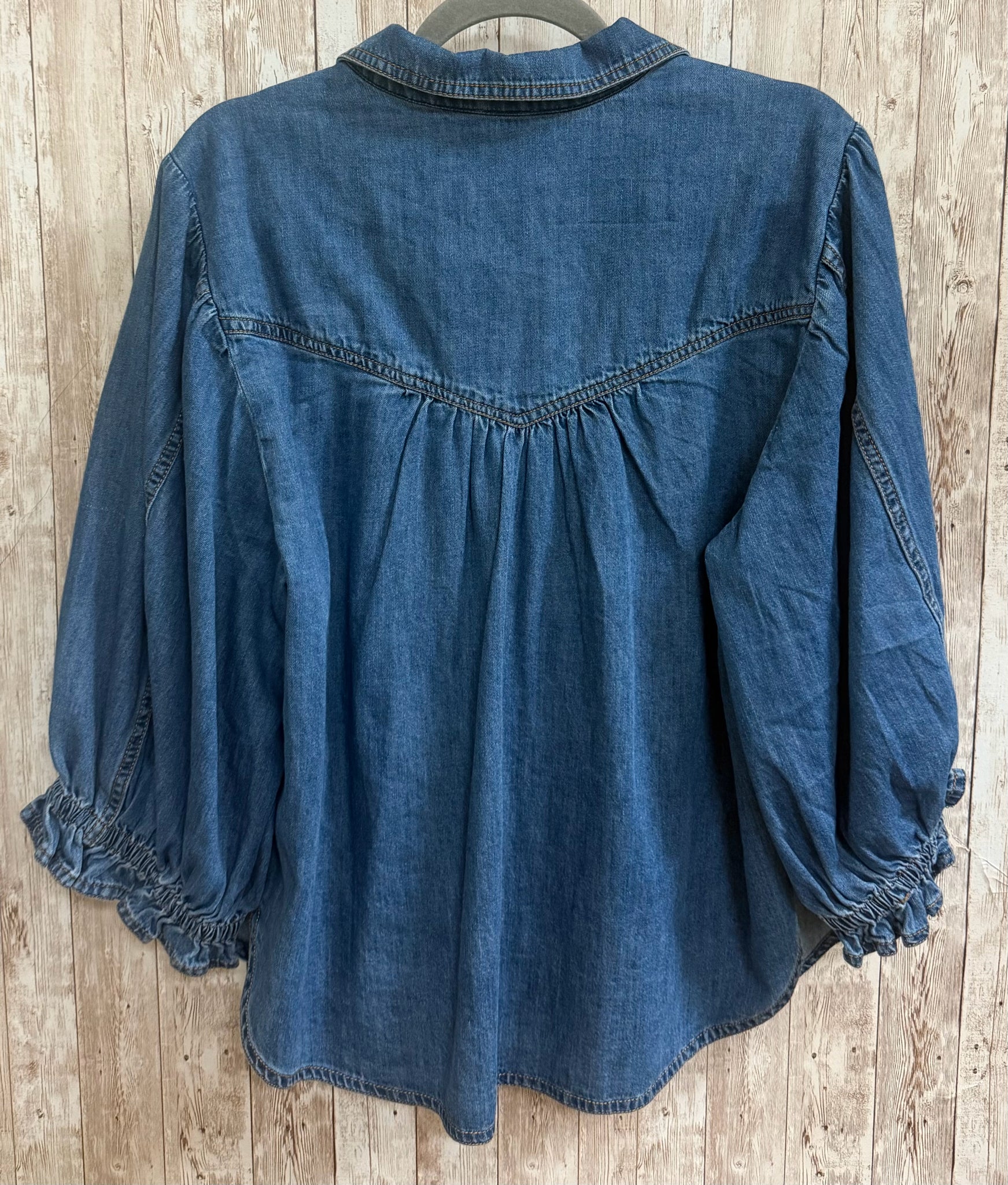 Size L PILCRO BLUE DENIM Top