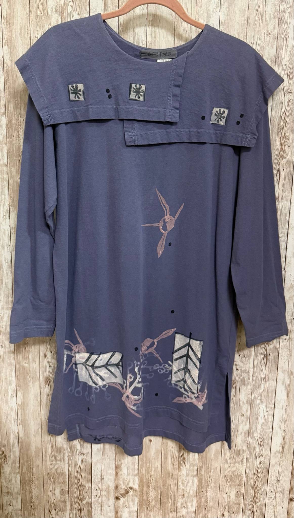 Size One Size BLUE FISH Blue Dress