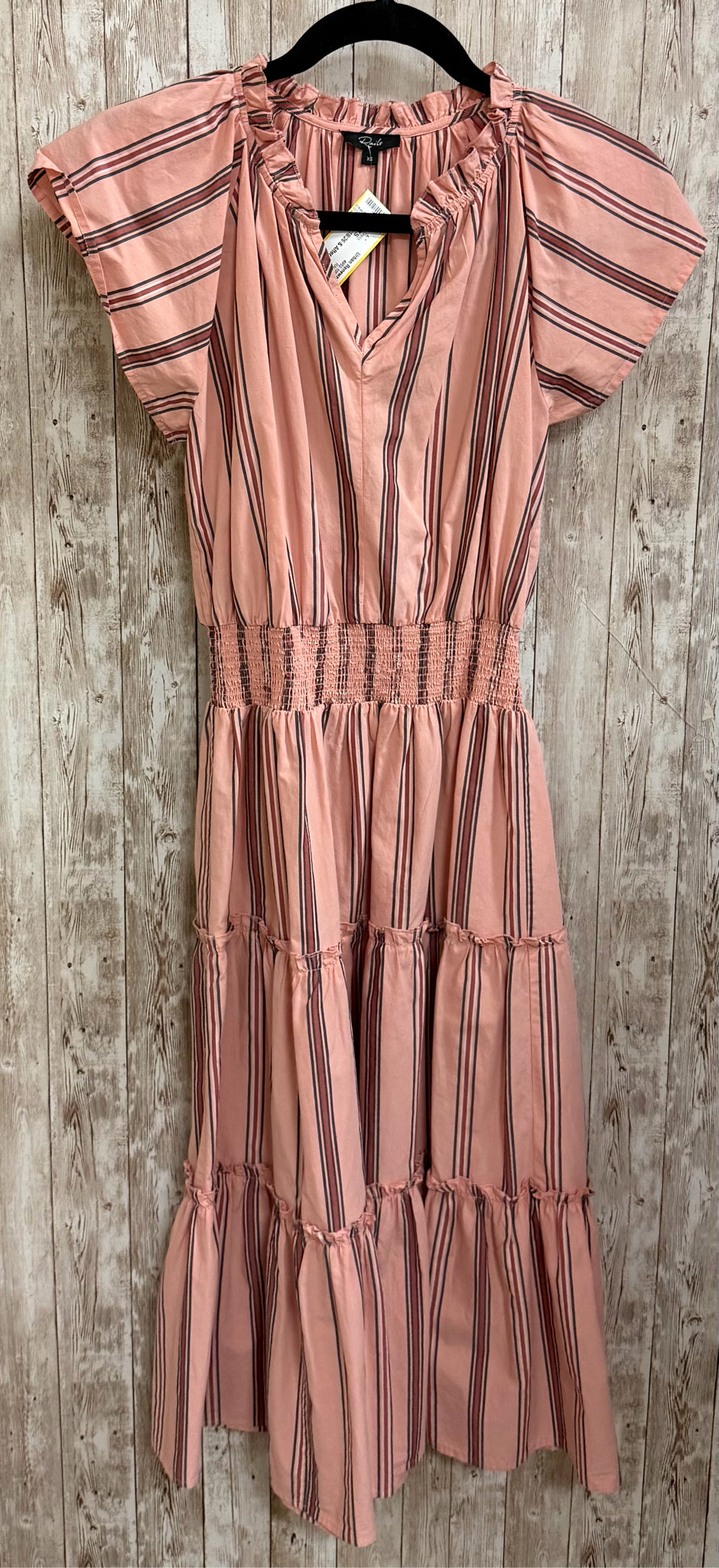 Size XS RAILS Peach Print Dress