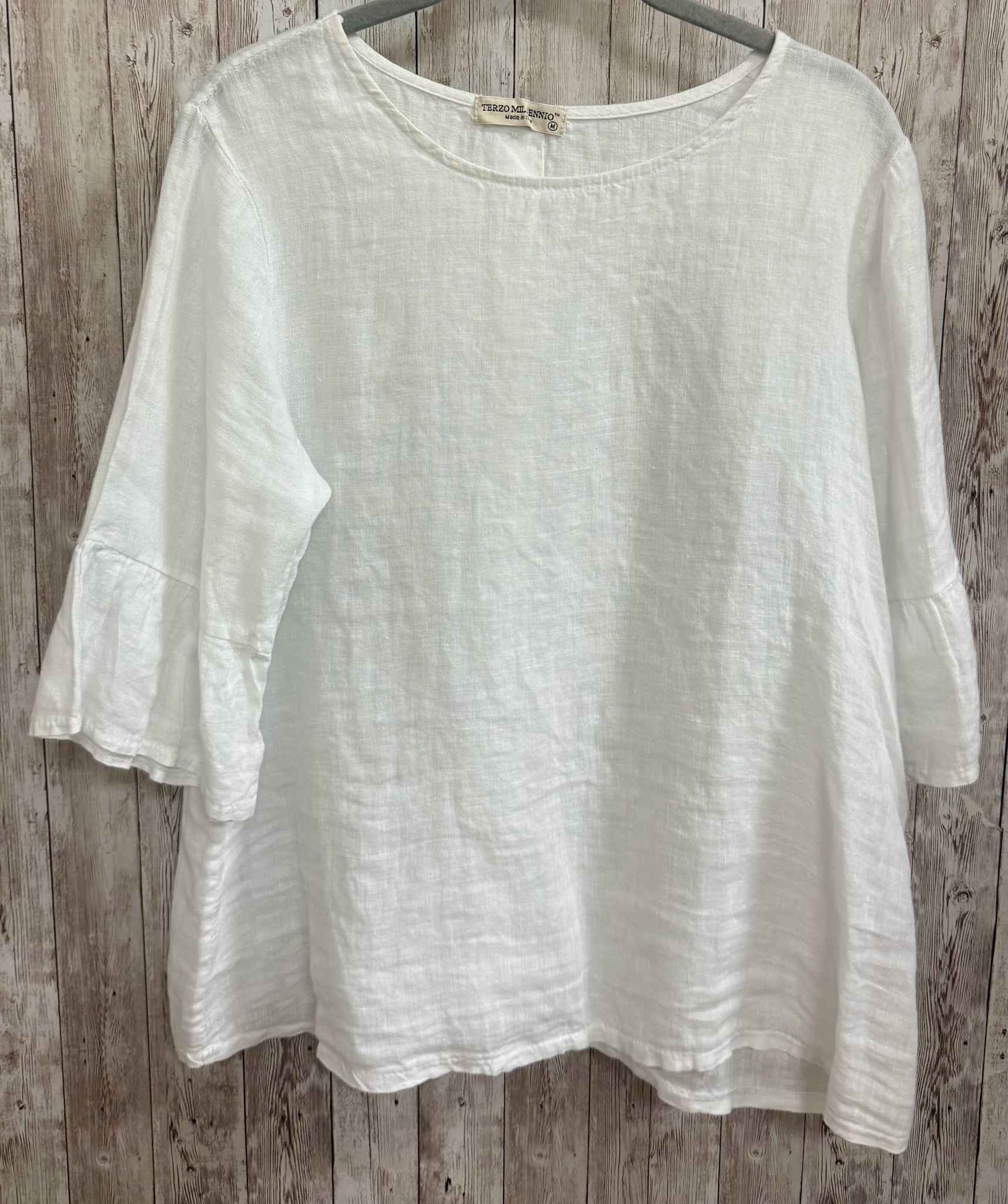Size M TERZO MILLENNIO White Top
