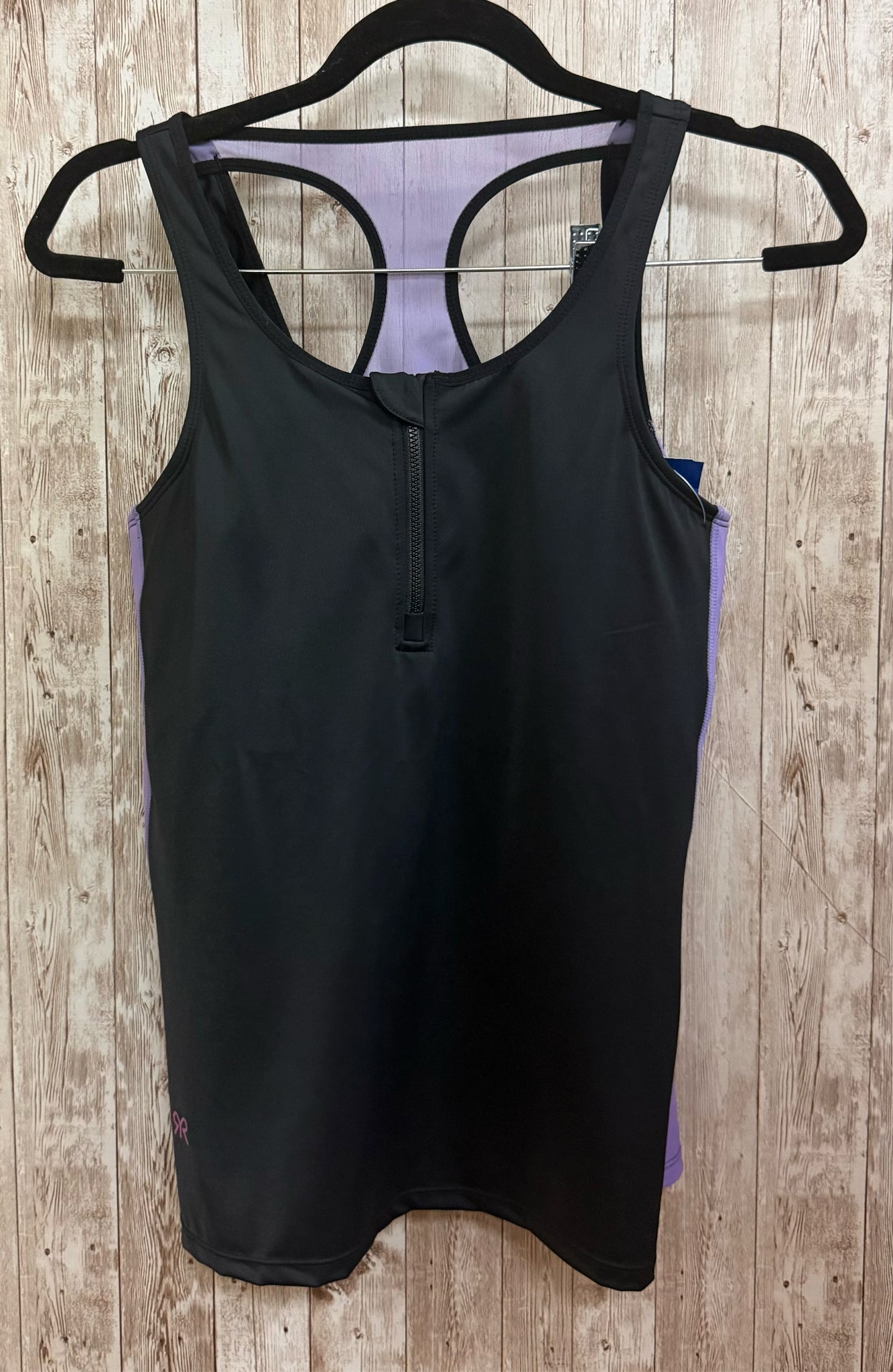 Size M RUBY RIBBON BLACK AND PURPLE 2 PC PANT SET