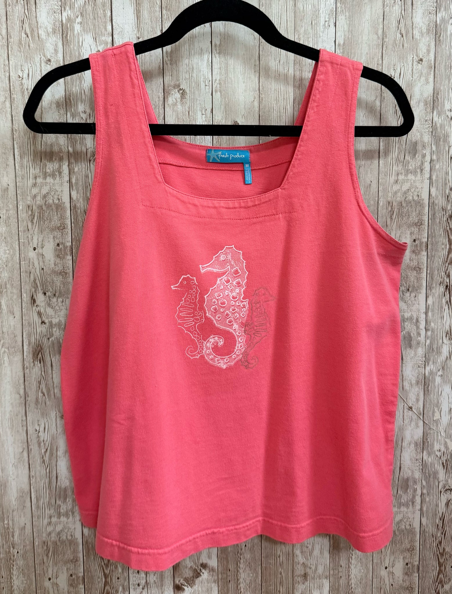 Size M FRESH PRODUCE Pink Tank Top