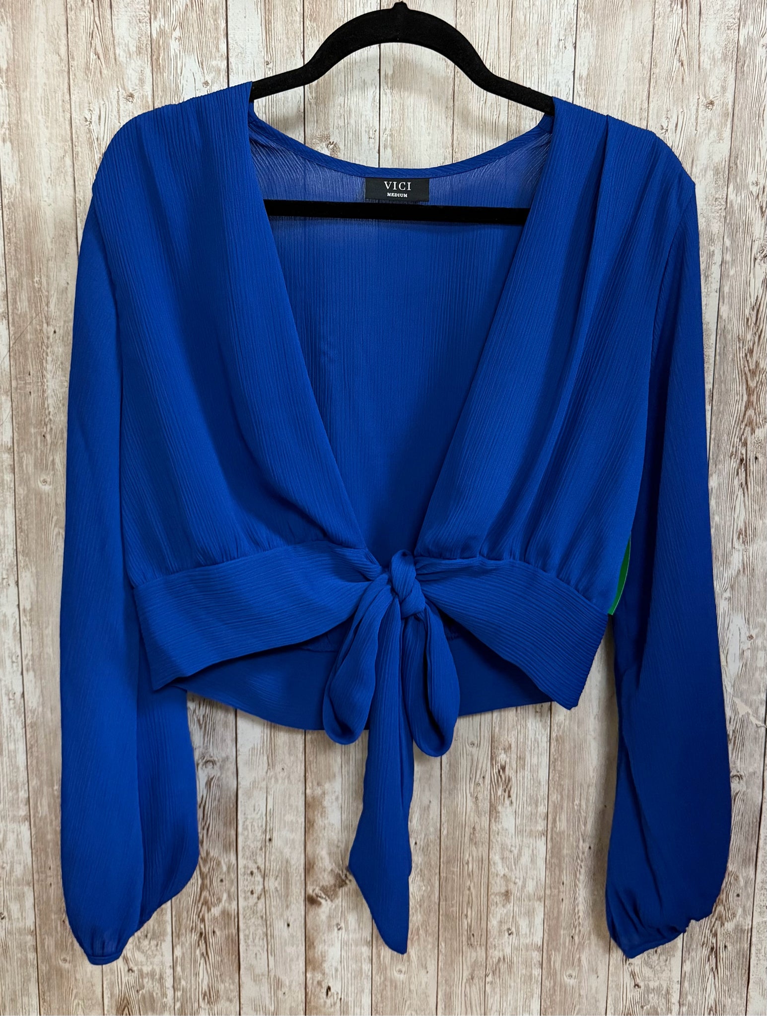 Size M VICI Royal Blue Top