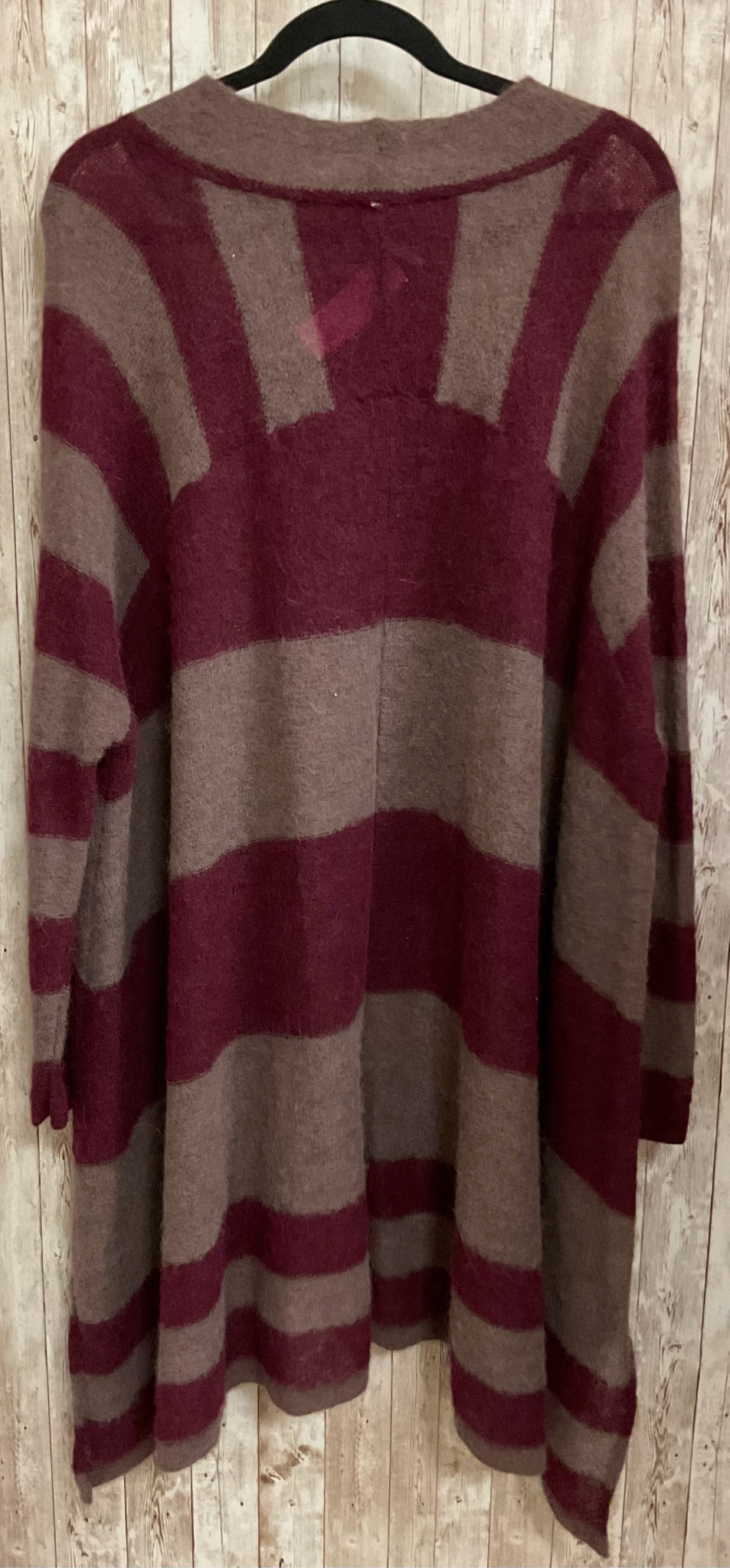FREE PEOPLE BURGUNDY STRIPE Women Size XS/S Tunic