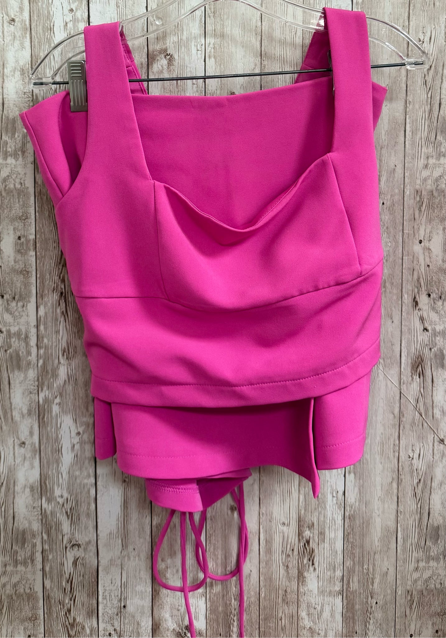 Size M LULUS Hot Pink 2 PC SET