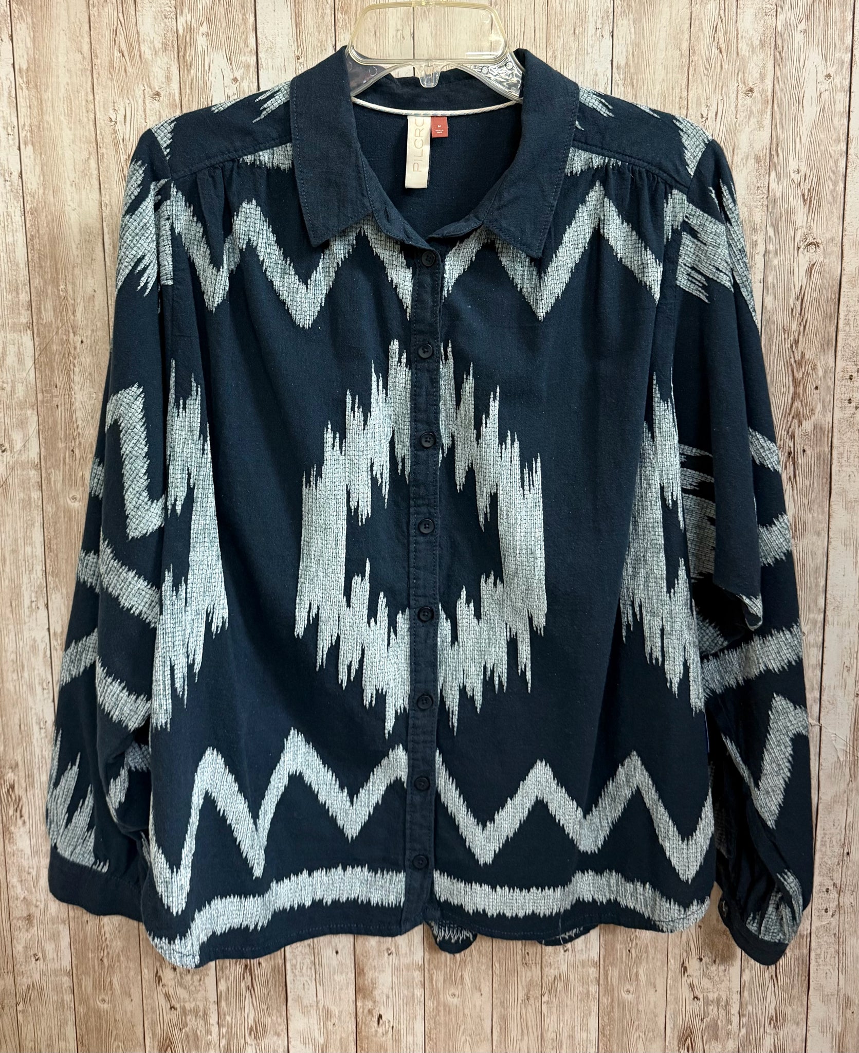 Size M PILCRO BLUE MULTI Top