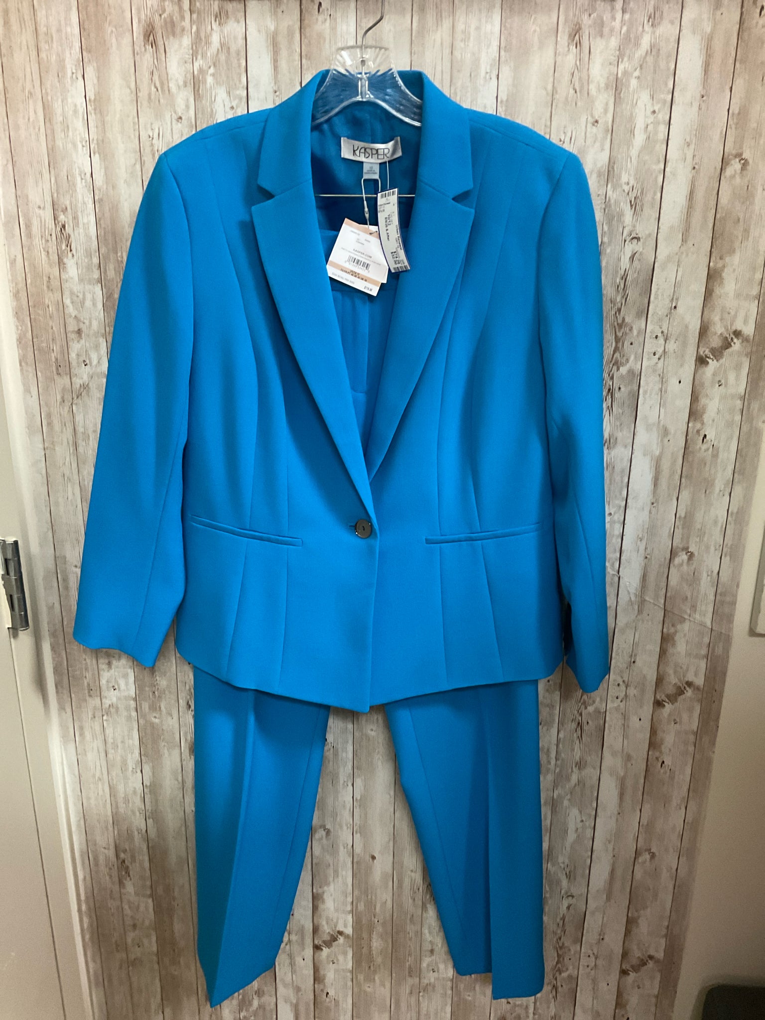 Size 10/12 KASPER Blue 2 PC SET